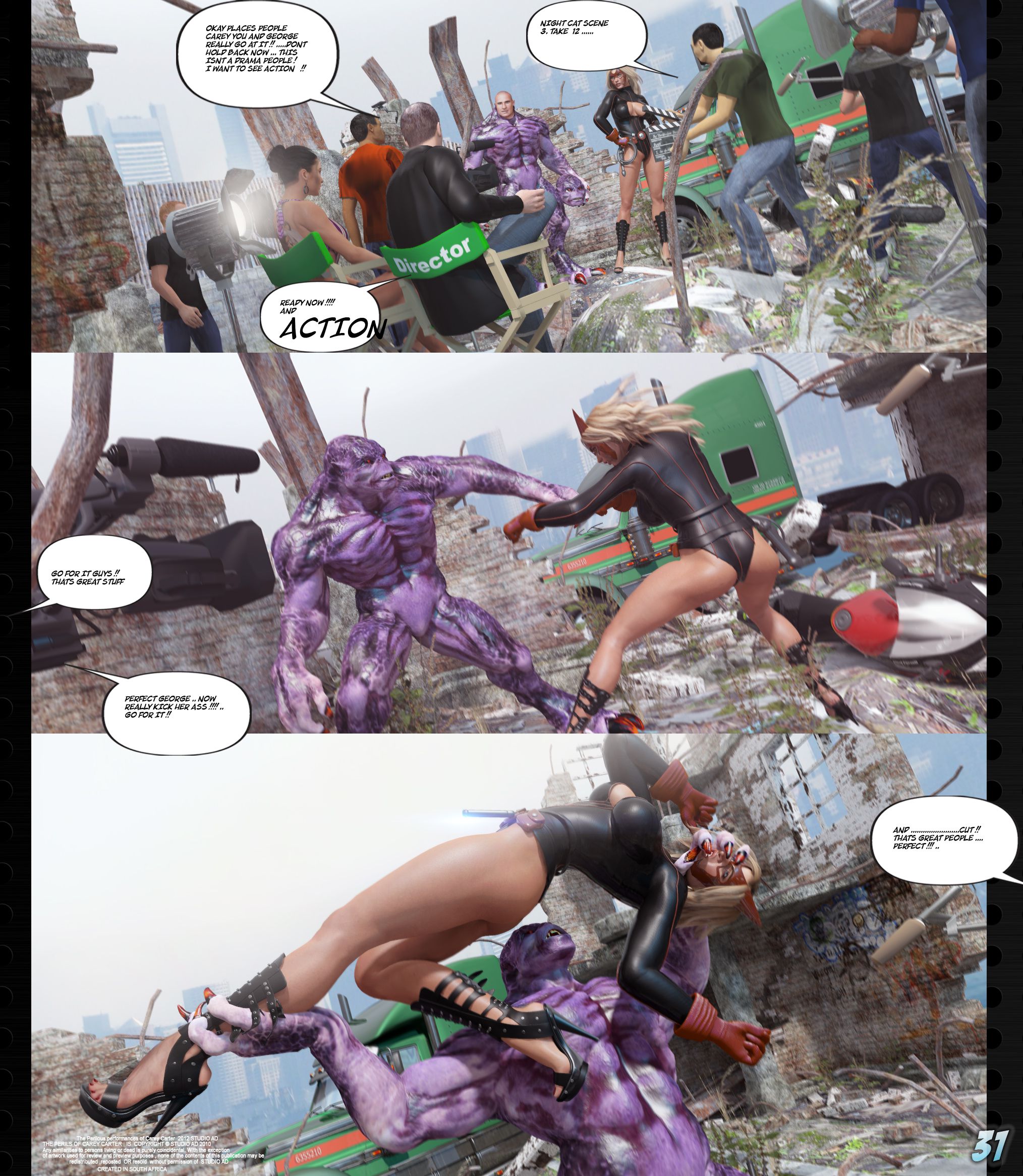 Carey – The Queen Of Escapes [Studio AD] - Chapter 30 — Page 34