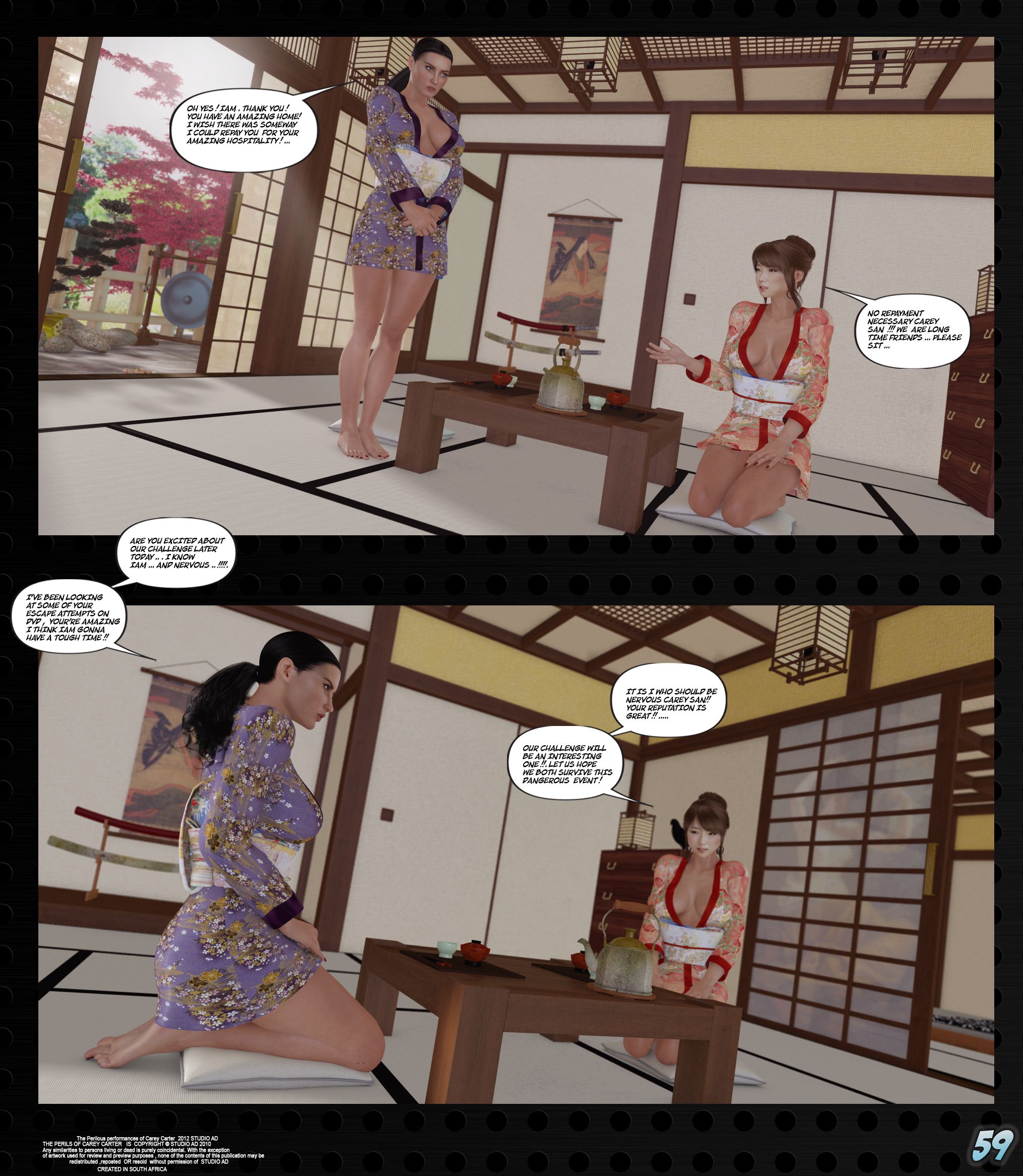 Carey – The Queen Of Escapes [Studio AD] - Chapter 30 — Page 62