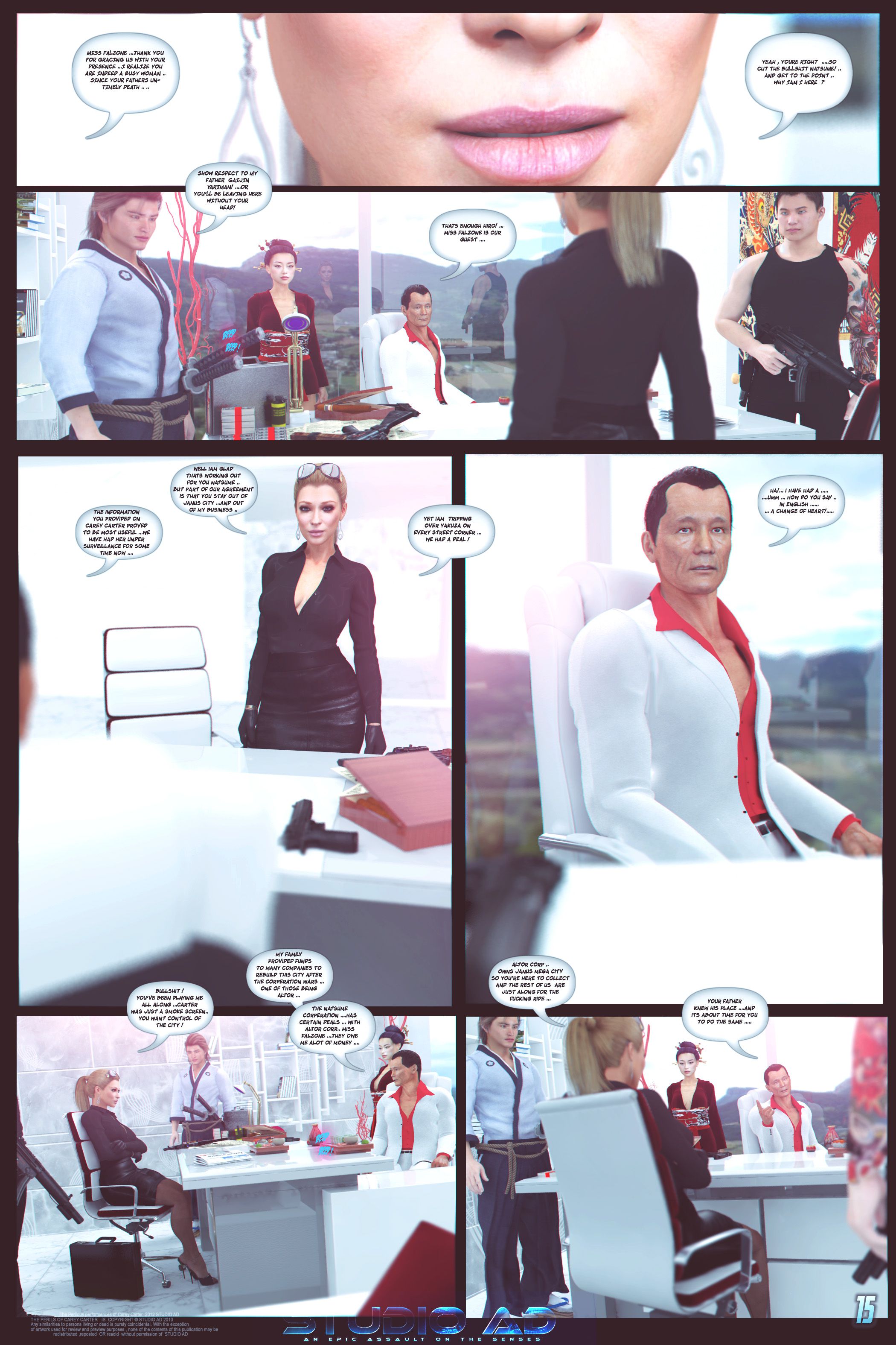 Carey – The Queen Of Escapes [Studio AD] - Chapter 38 — Page 15