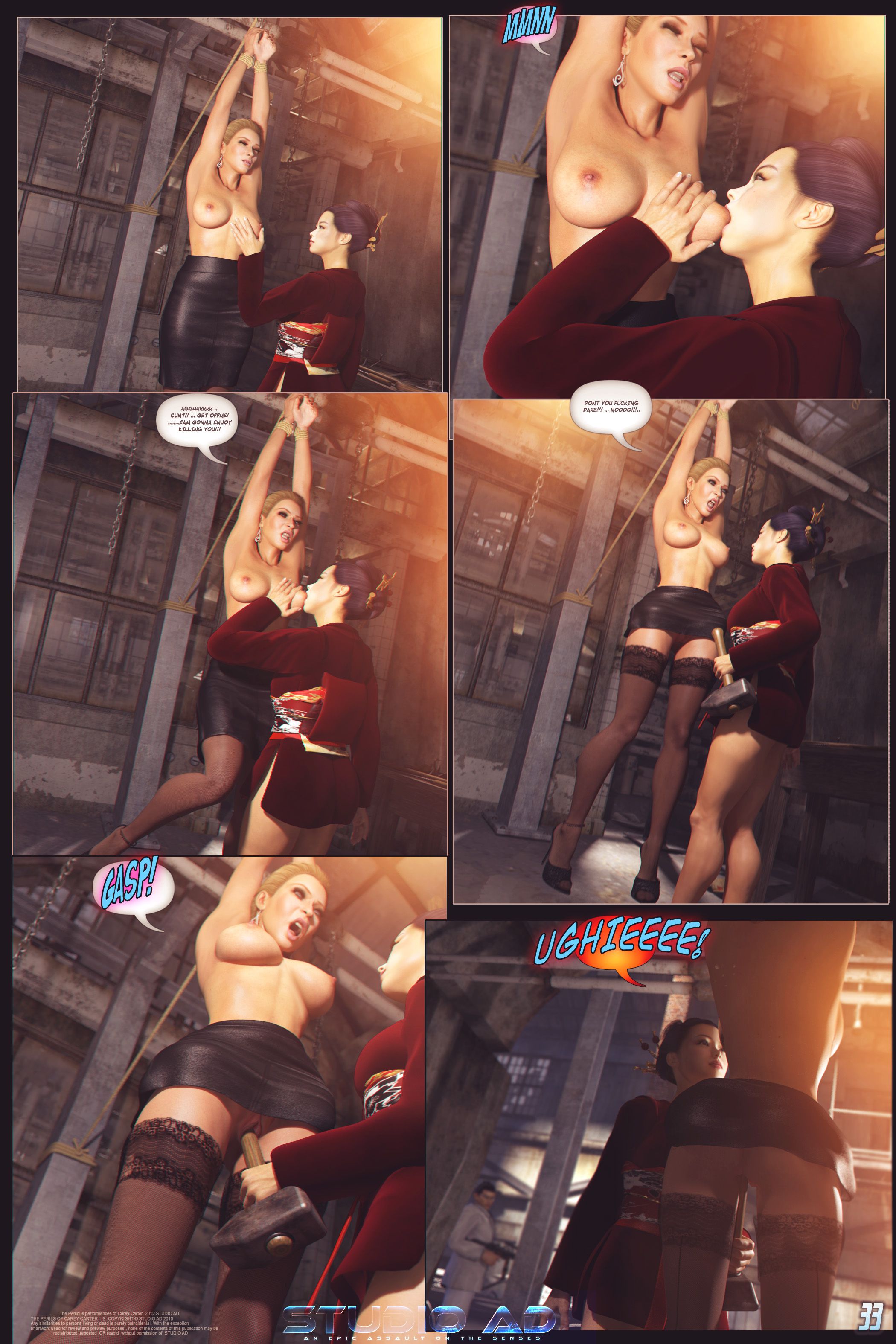 Carey – The Queen Of Escapes [Studio AD] - Chapter 38 — Page 33