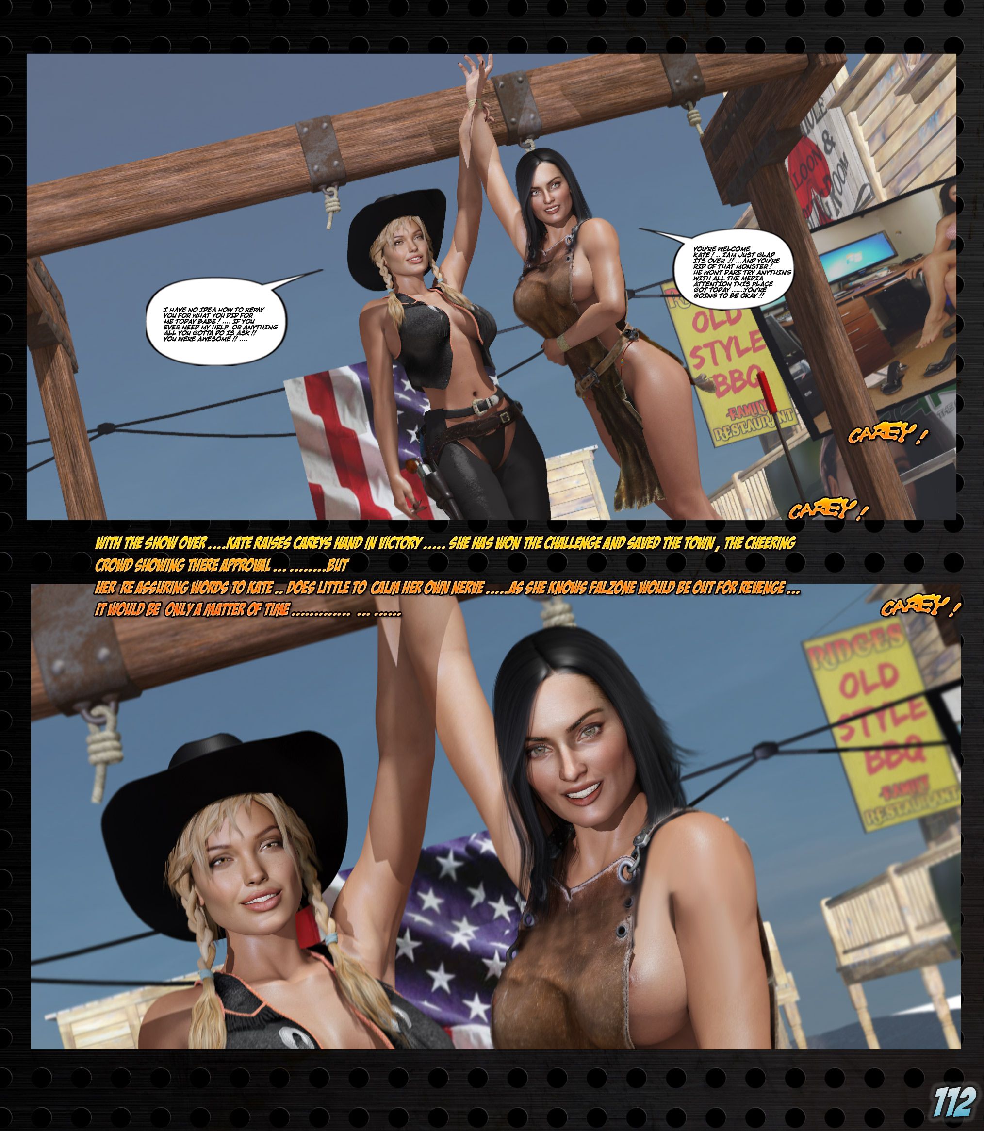 Carey – The Queen Of Escapes [Studio AD] - Chapter 28 — Page 111