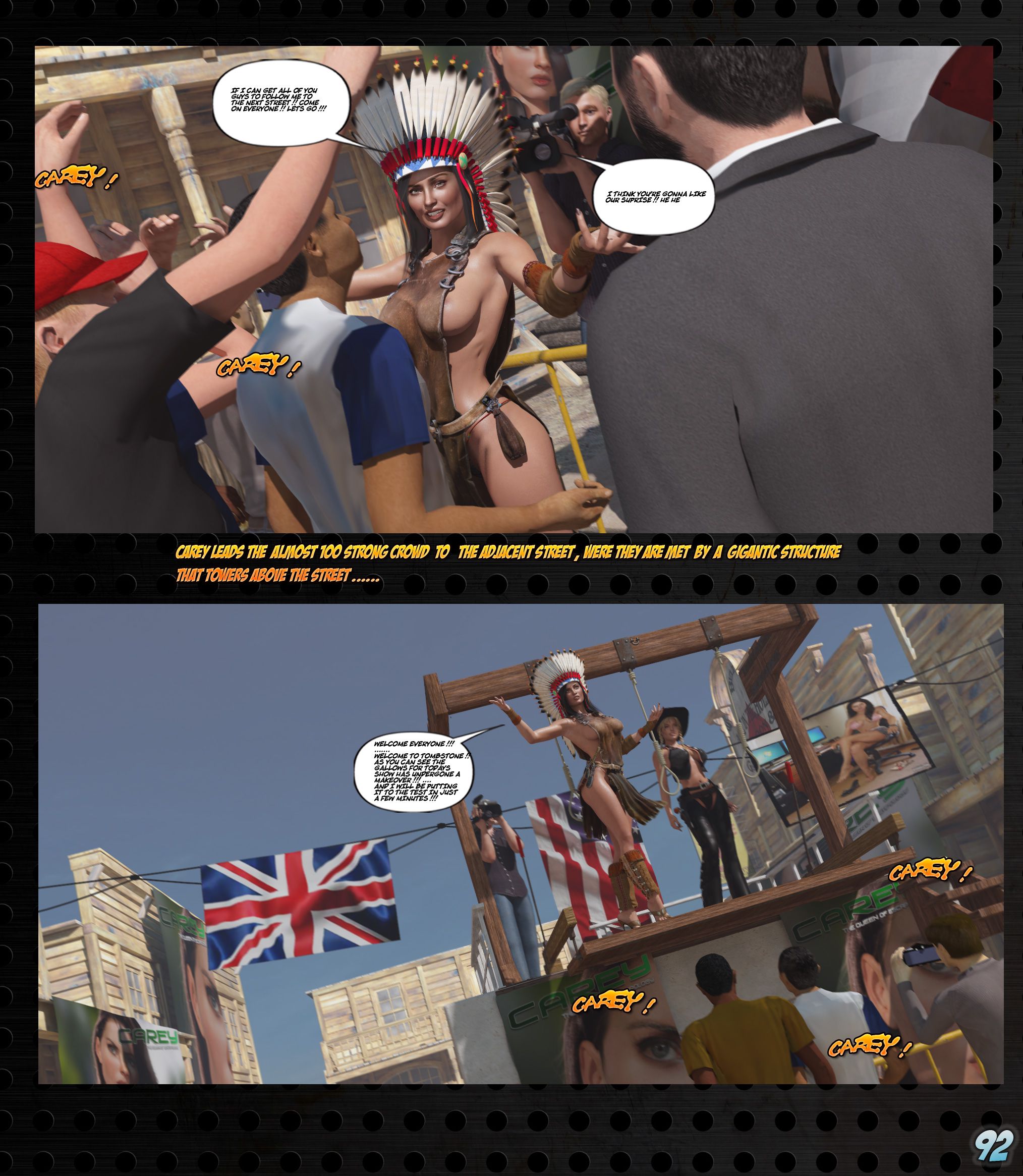 Carey – The Queen Of Escapes [Studio AD] - Chapter 28 — Page 92