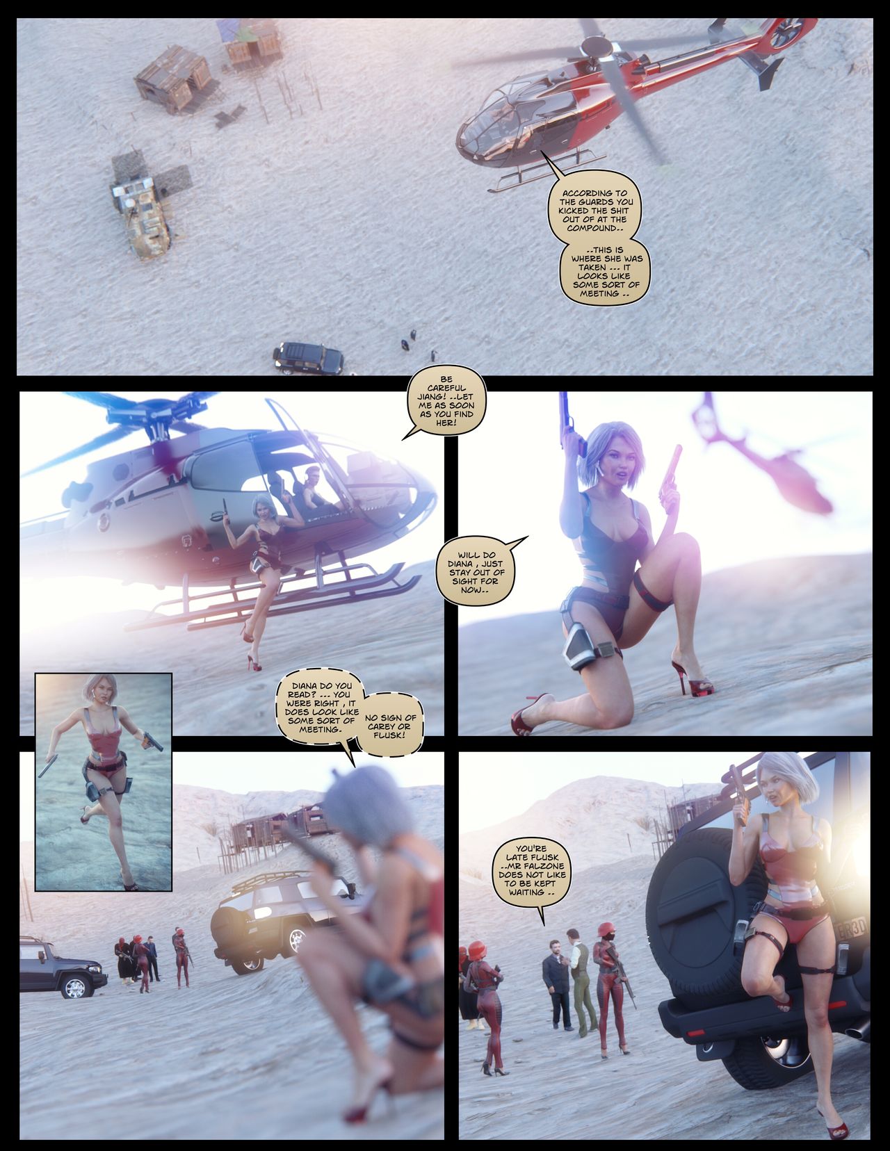 Carey – The Queen Of Escapes [Studio AD] - Chapter 43 — Page 112