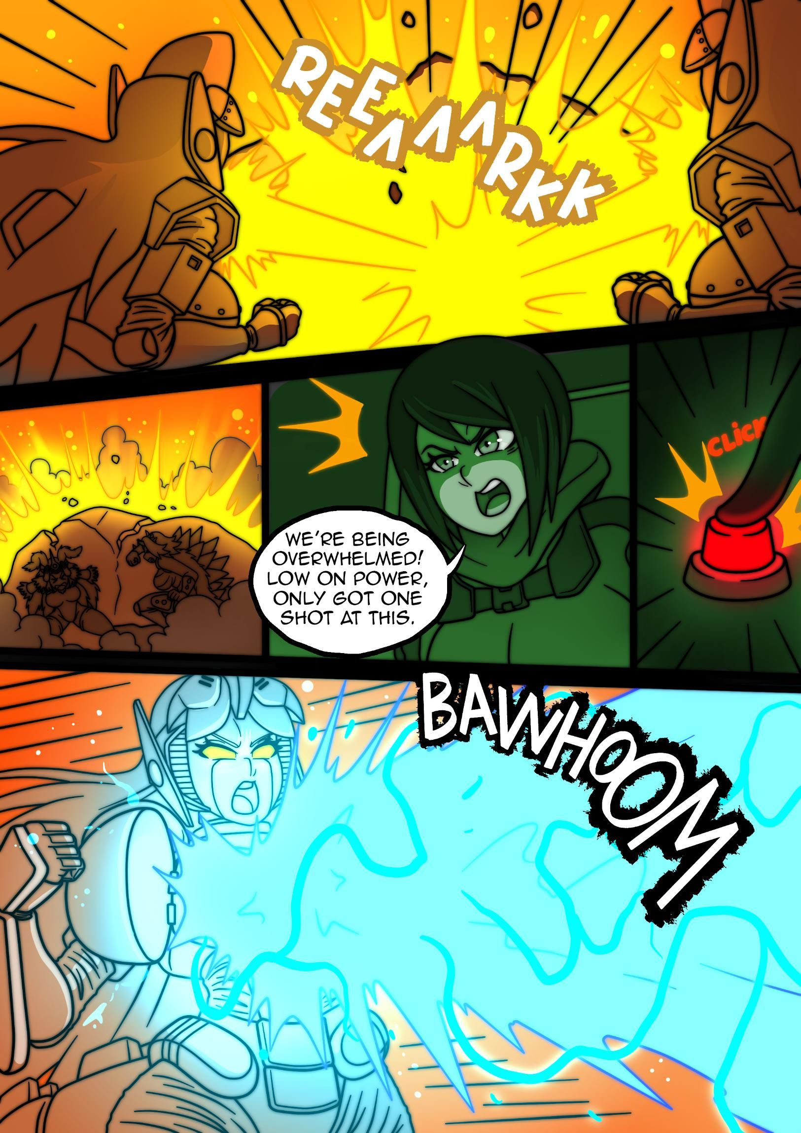 Kaiju Girls [WitchKing00] - Chapter 9 — Page 21