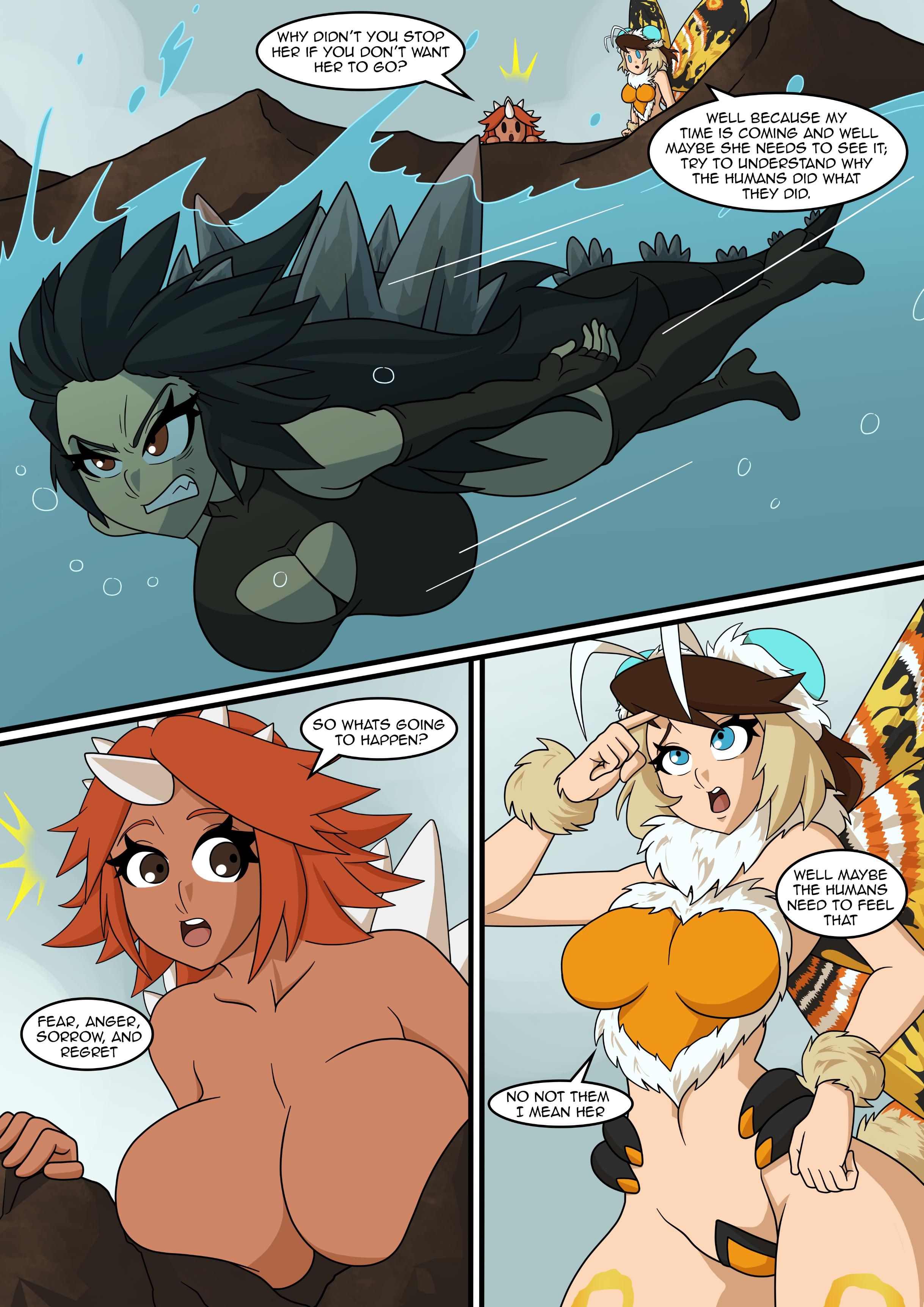 Kaiju Girls [WitchKing00] - Chapter 5 — Page 16