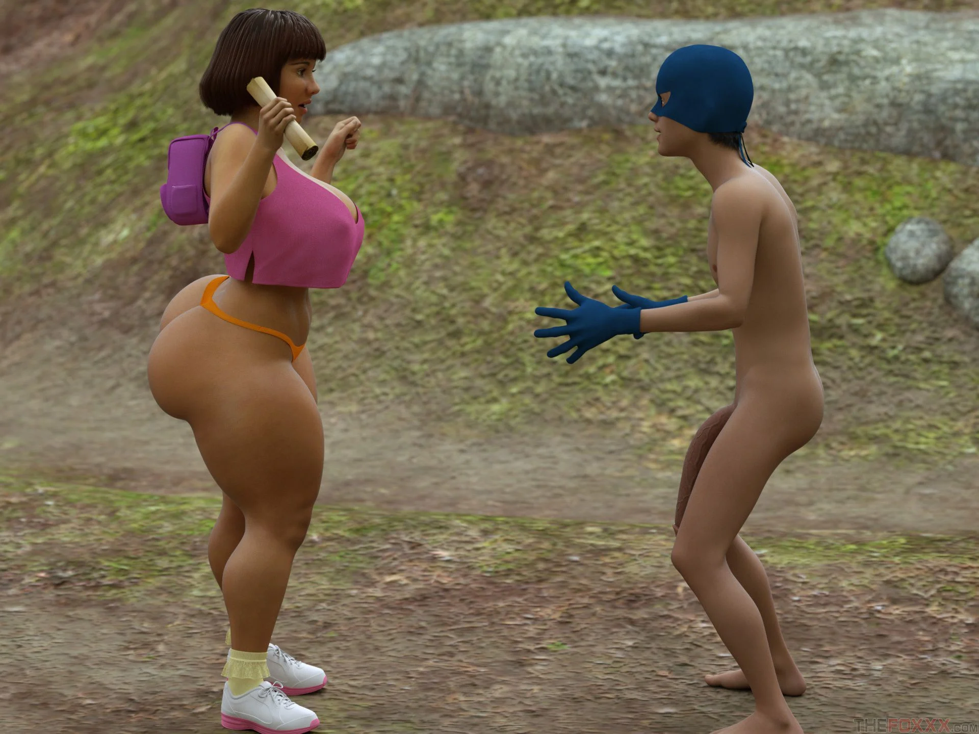 Gloria Cosplay Whora (Dora The Explorer) [The FOXXX] - Chapter 1 — Page 11