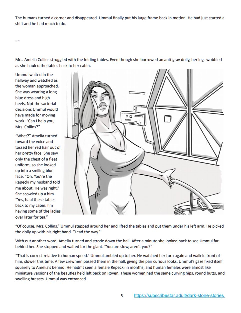 Dark Stone Stories [JDseal] - Chapter 3.1 — Page 5