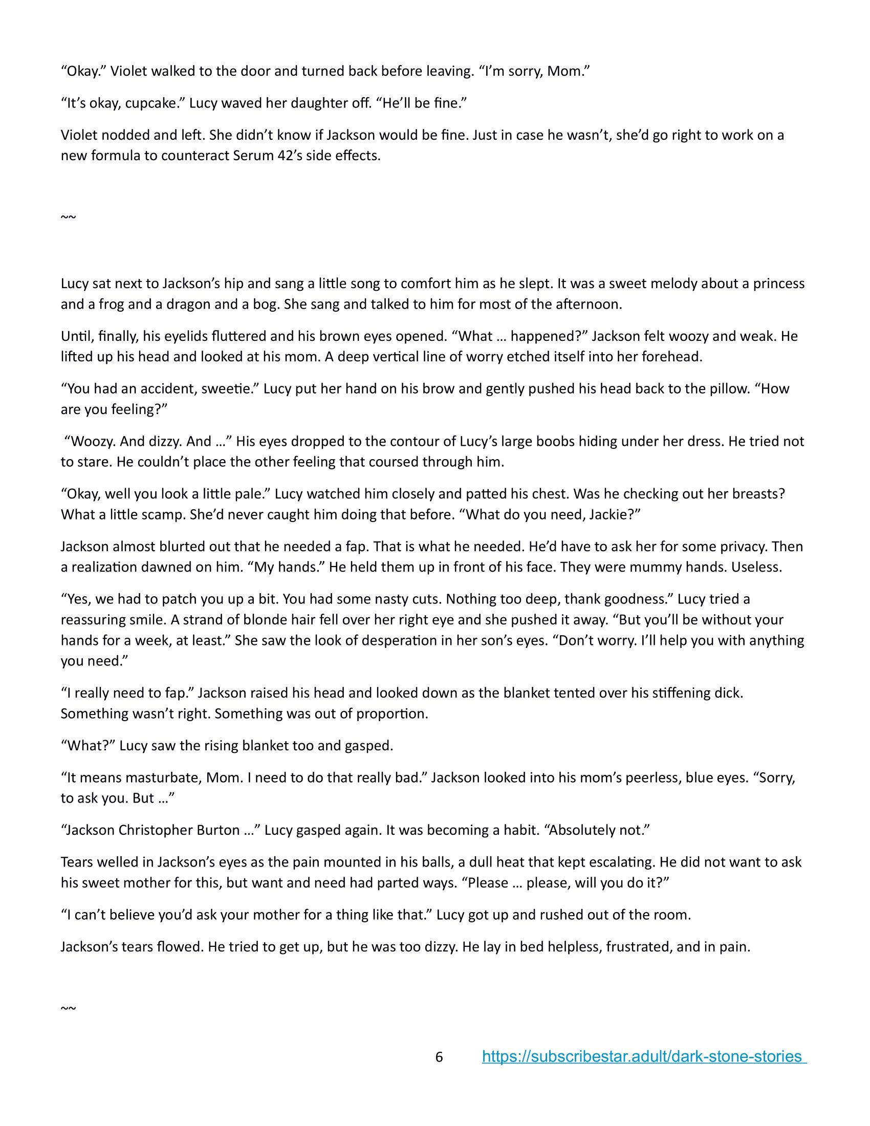 Dark Stone Stories [JDseal] - Chapter 2.1 — Page 5