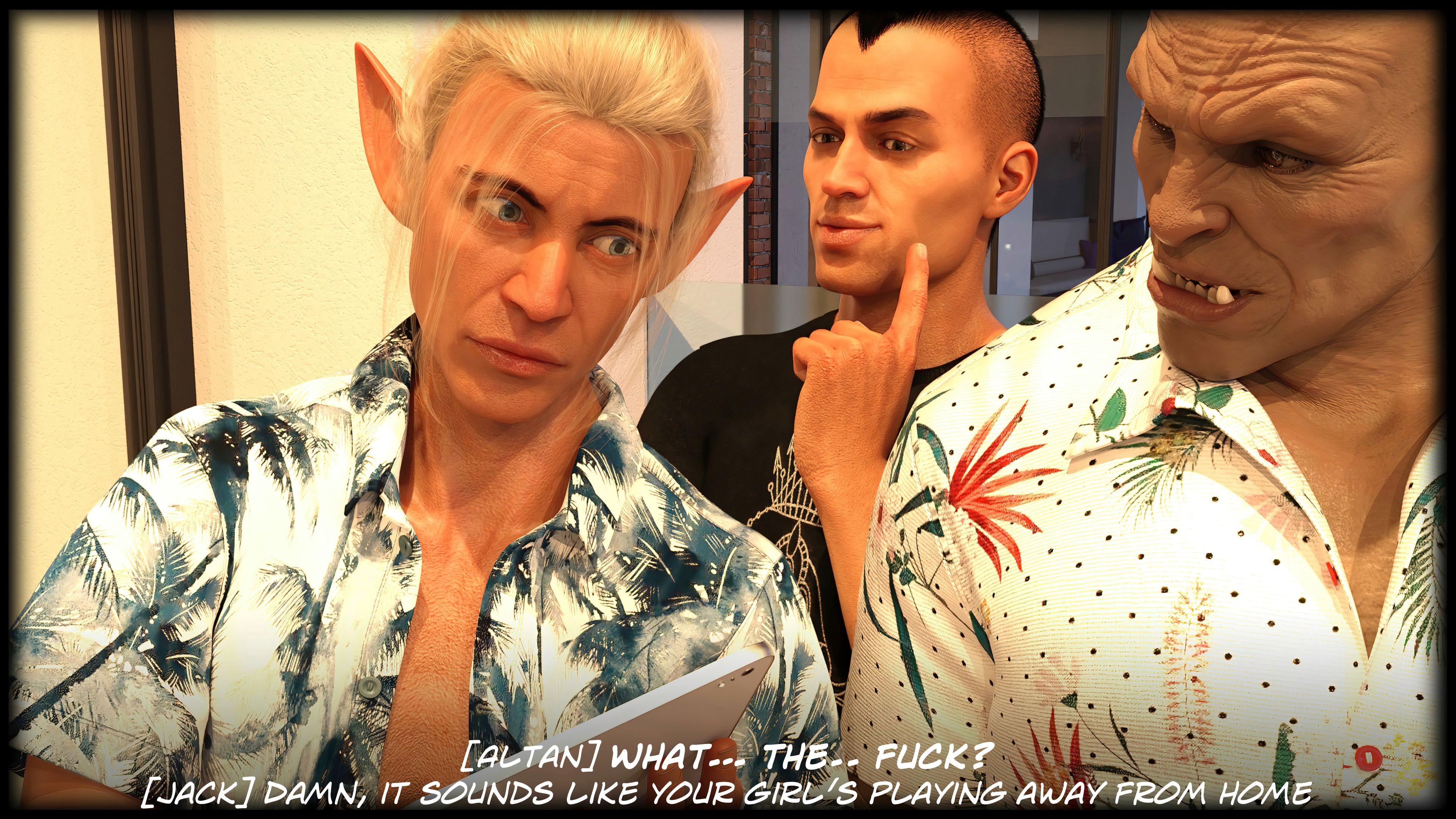 The Temptation Game [Sexy3DComics | Gonzo] - Chapter 1.2 — Page 124