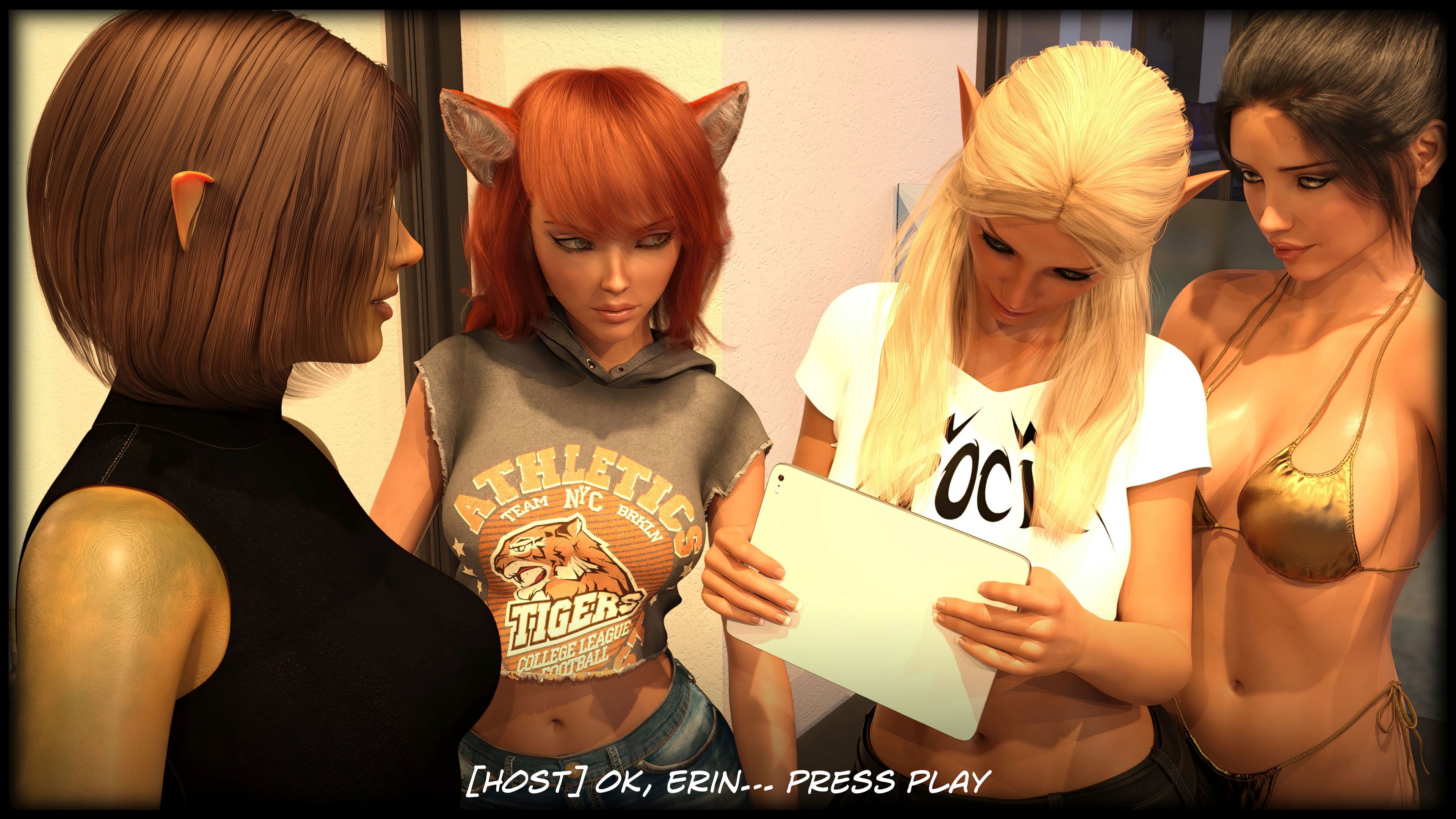 The Temptation Game [Sexy3DComics | Gonzo] - Chapter 2.1 — Page 10