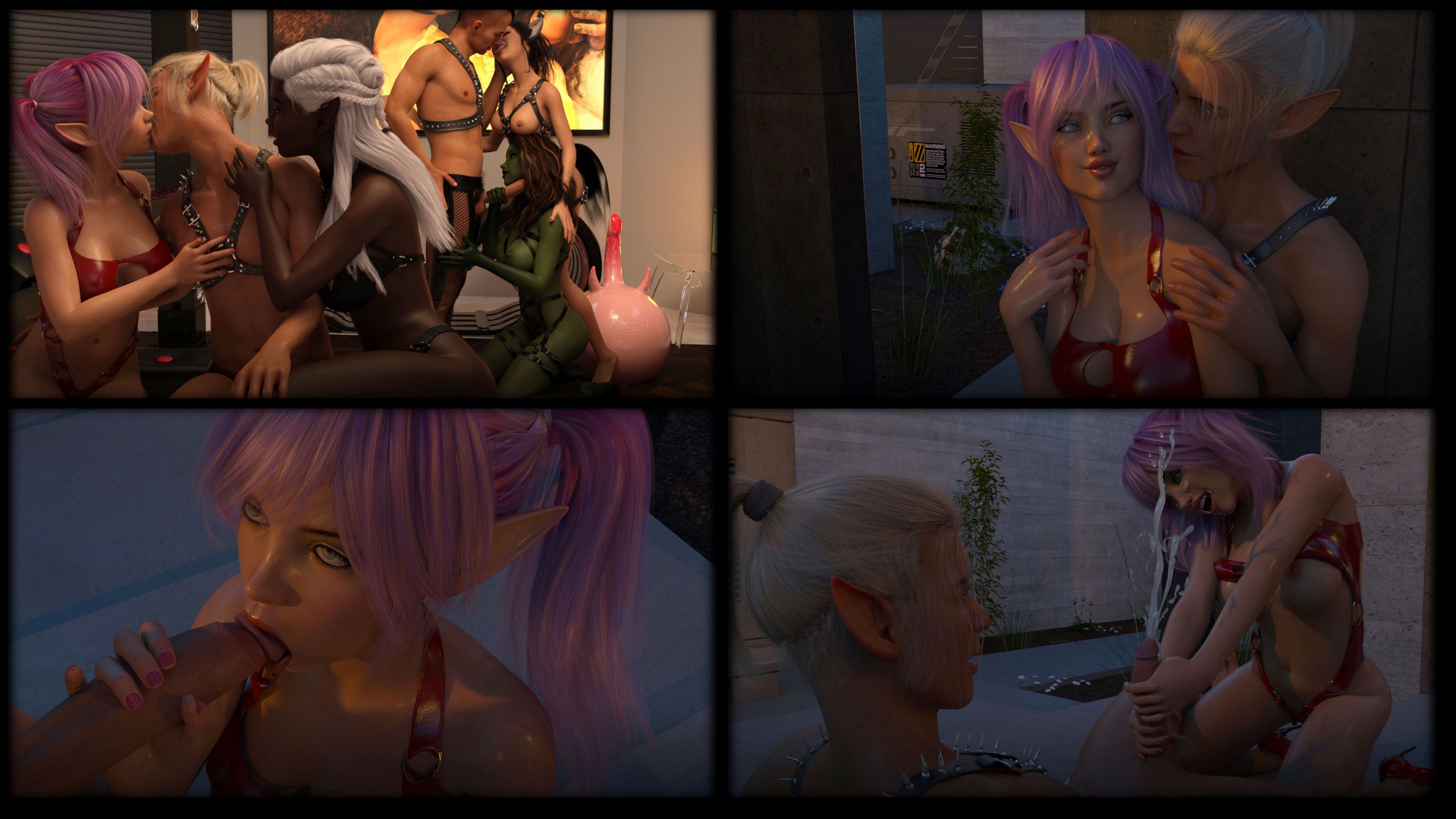 The Temptation Game [Sexy3DComics | Gonzo] - Chapter 2.1 — Page 155