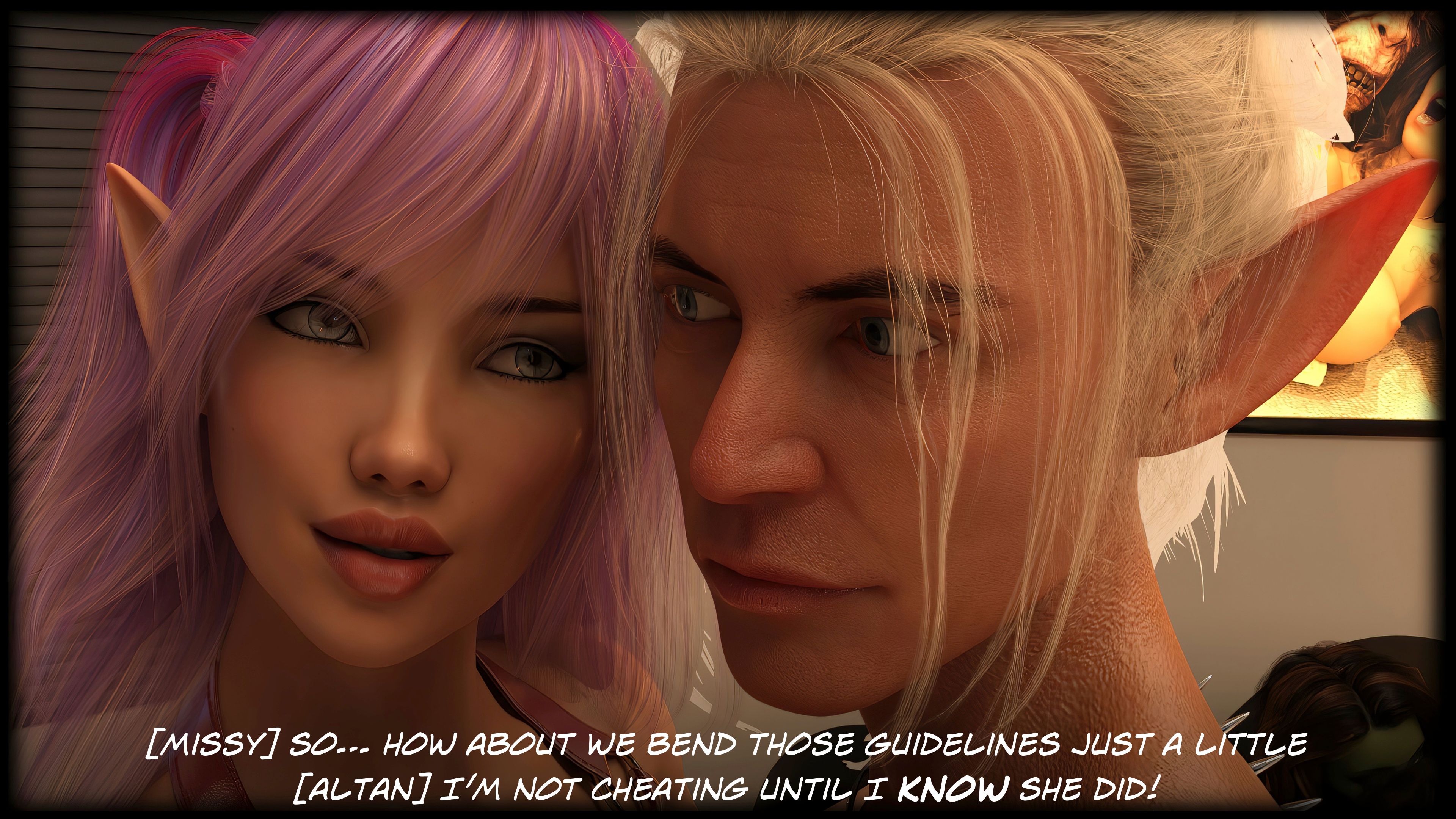 The Temptation Game [Sexy3DComics | Gonzo] - Chapter 2.2 — Page 103