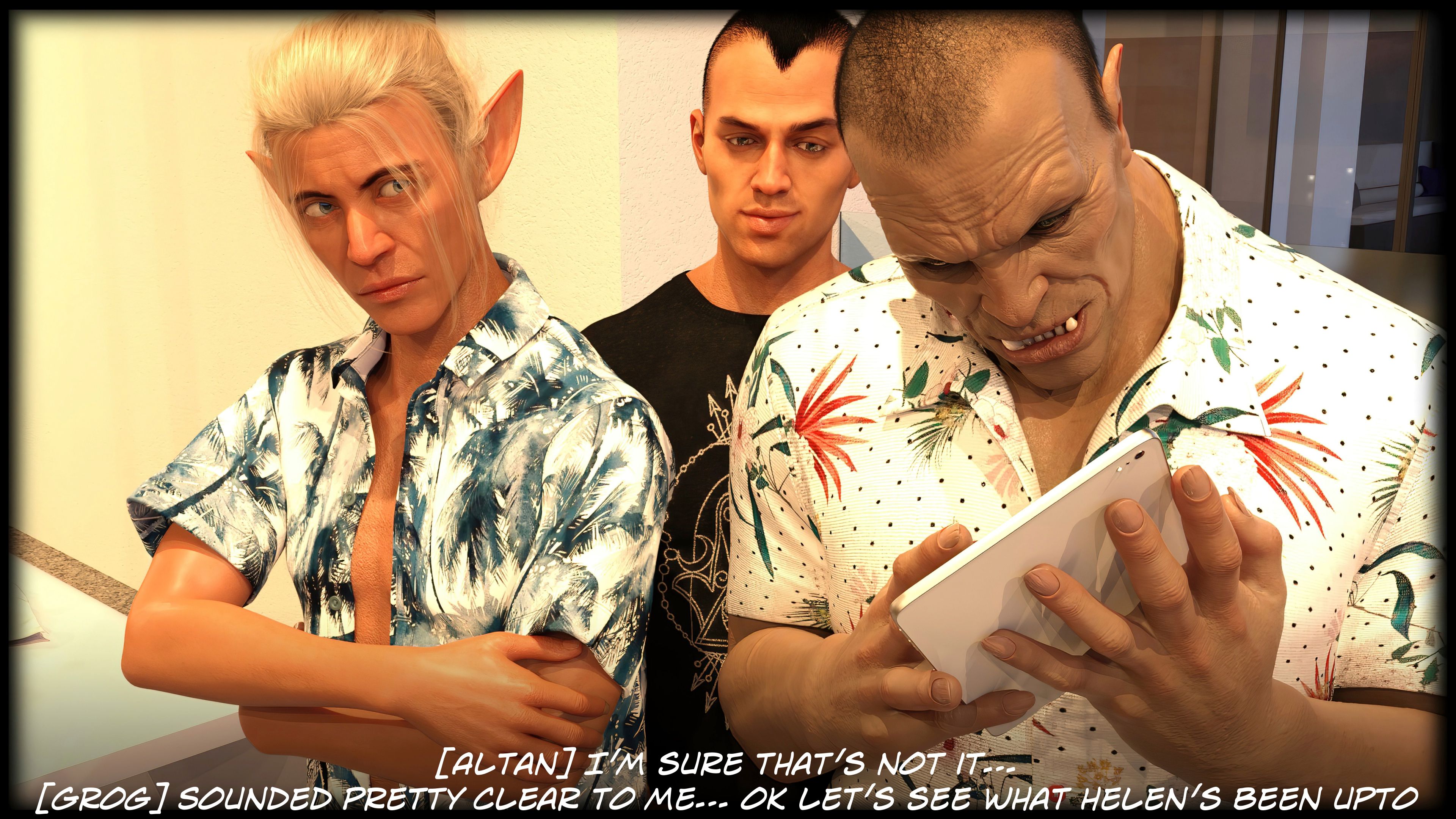 The Temptation Game [Sexy3DComics | Gonzo] - Chapter 2.2 — Page 12