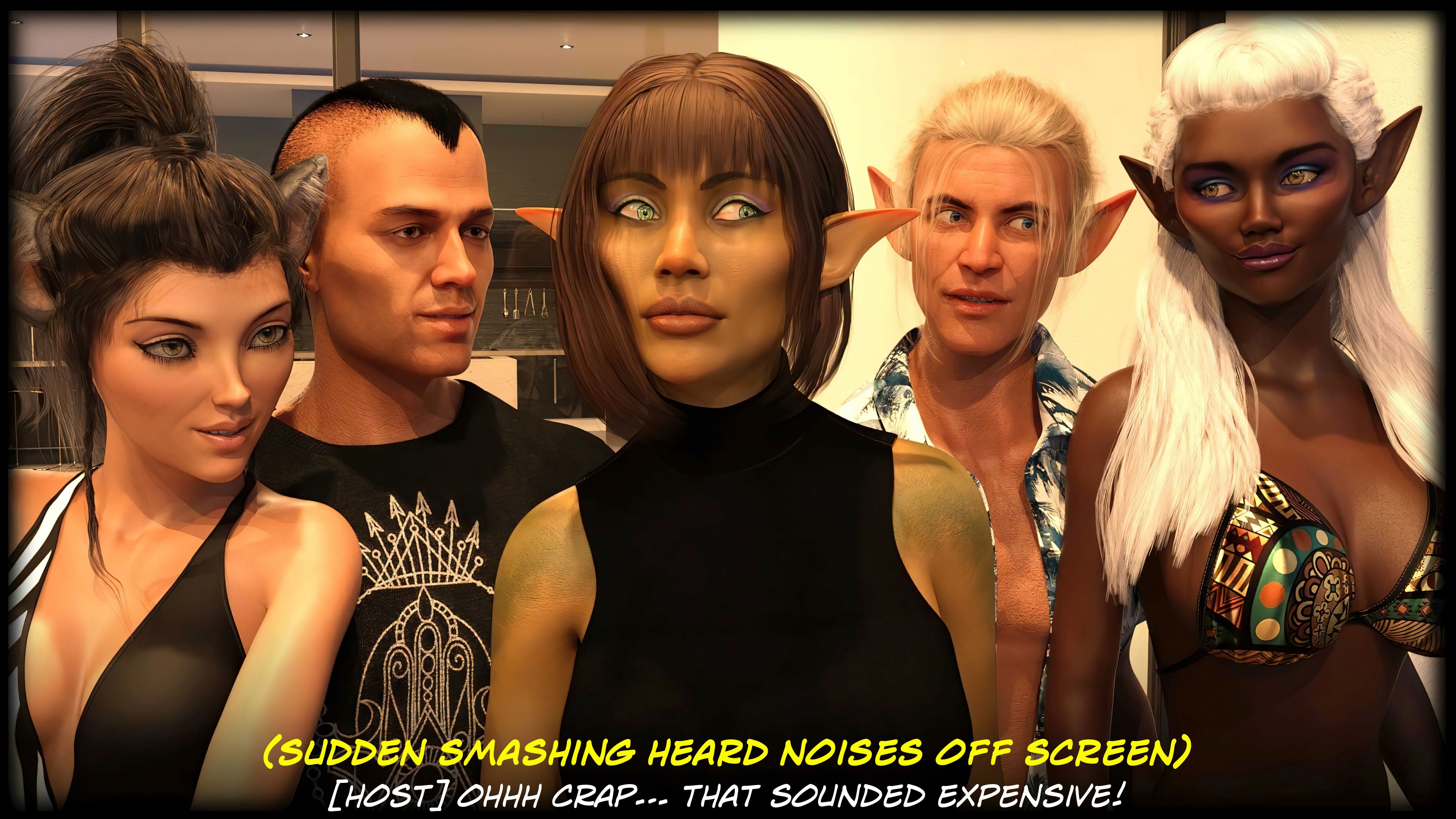 The Temptation Game [Sexy3DComics | Gonzo] - Chapter 2.2 — Page 27