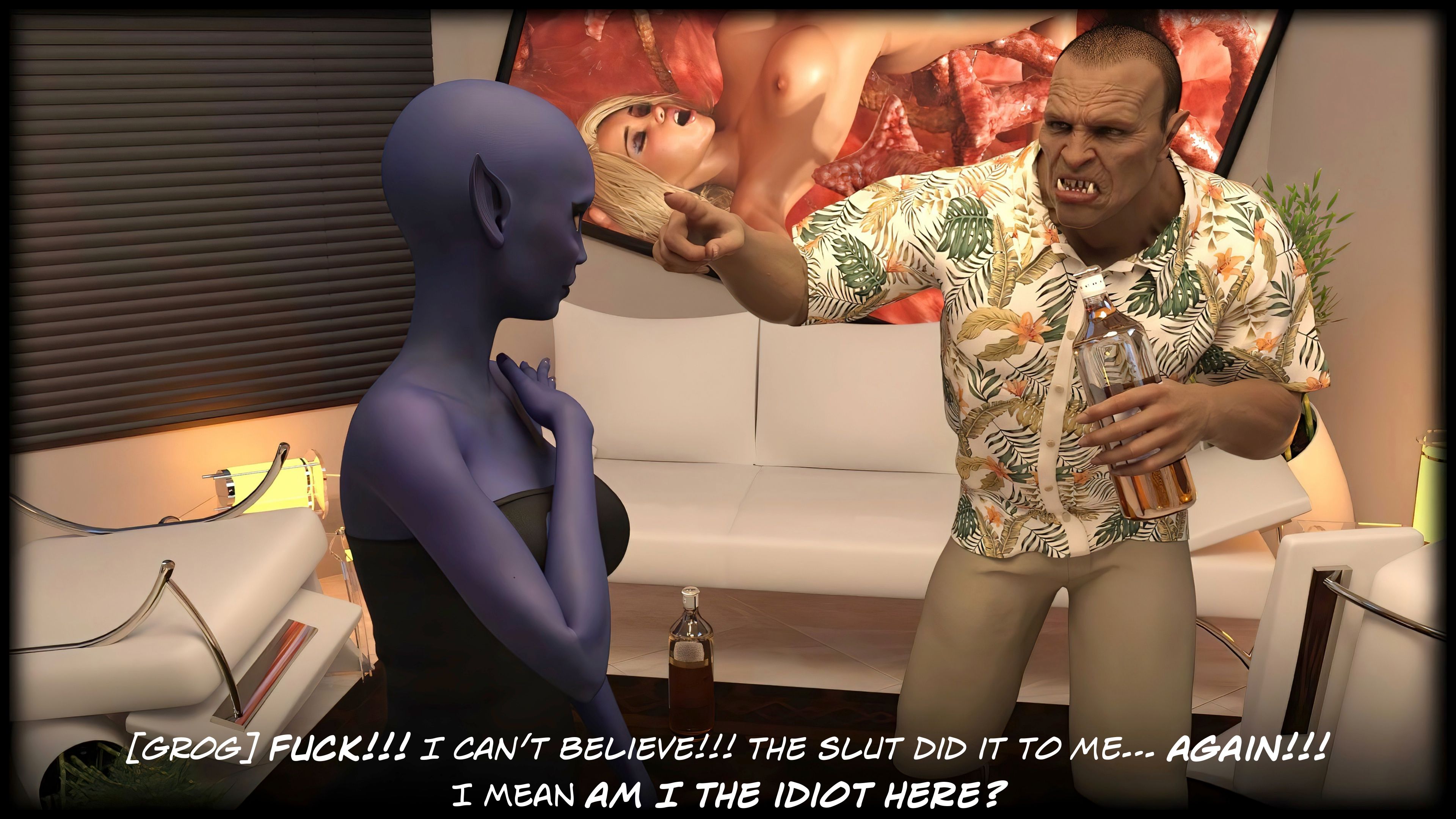 The Temptation Game [Sexy3DComics | Gonzo] - Chapter 2.2 — Page 32