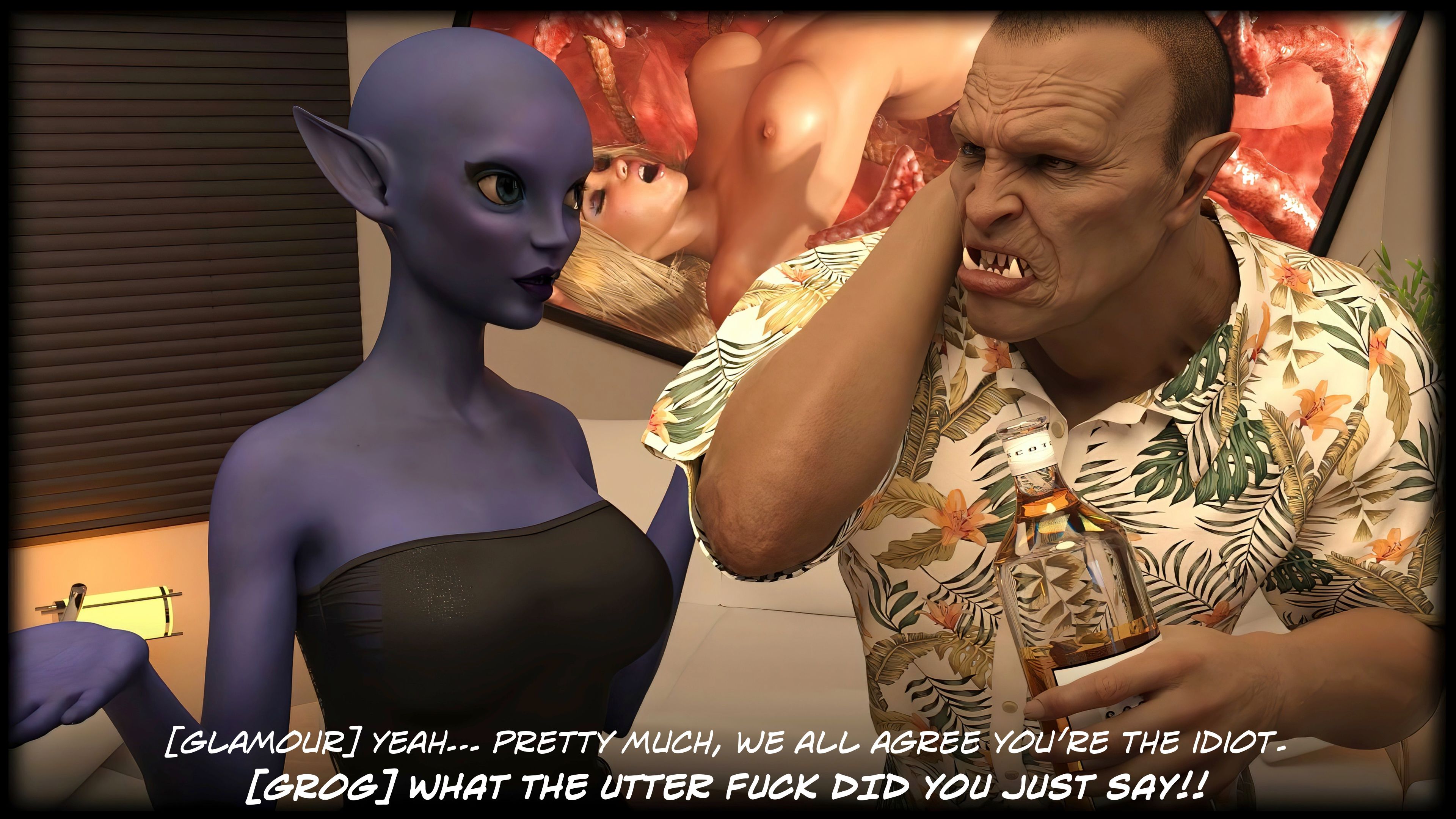 The Temptation Game [Sexy3DComics | Gonzo] - Chapter 2.2 — Page 33