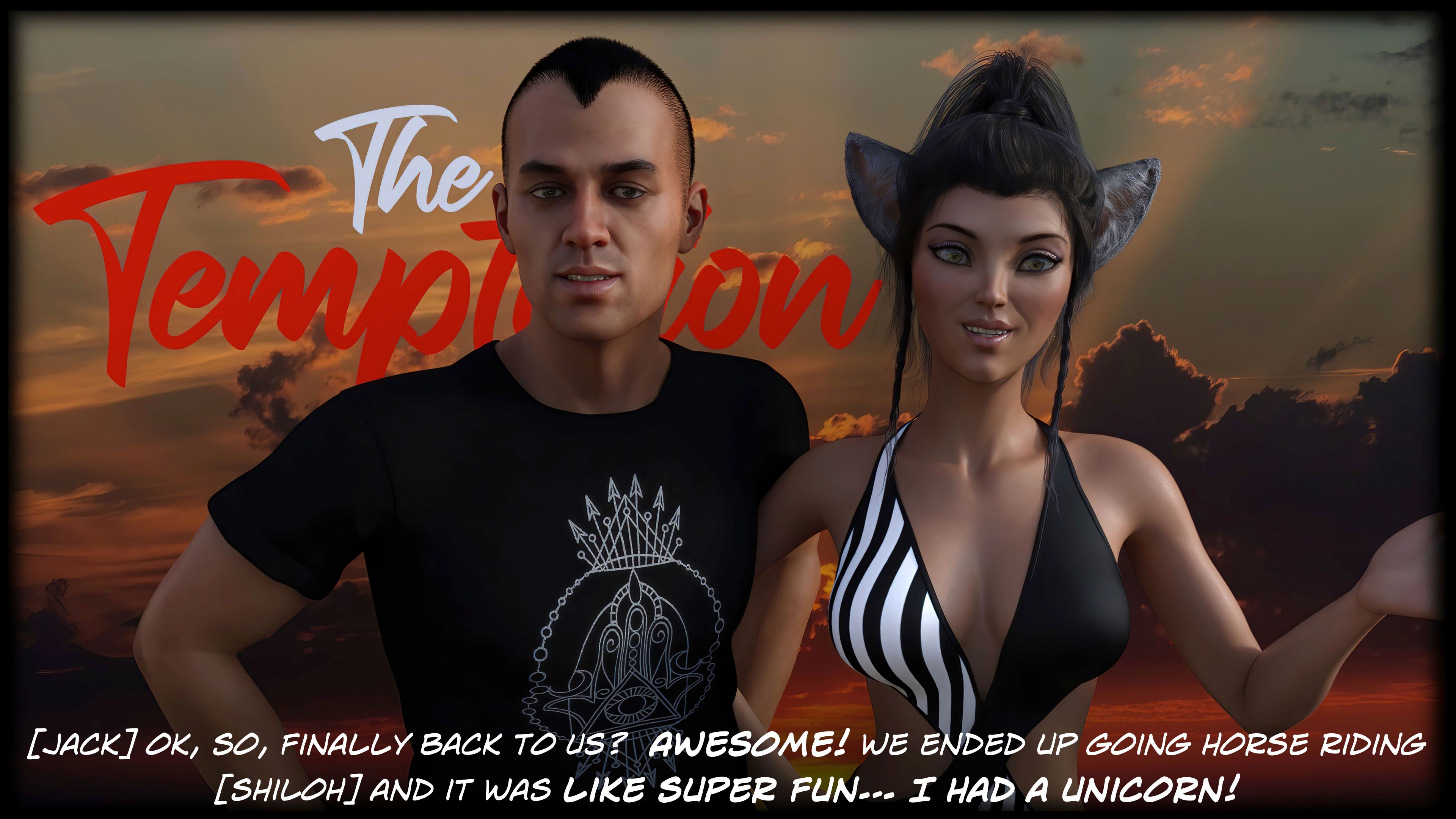 The Temptation Game [Sexy3DComics | Gonzo] - Chapter 2.2 — Page 69