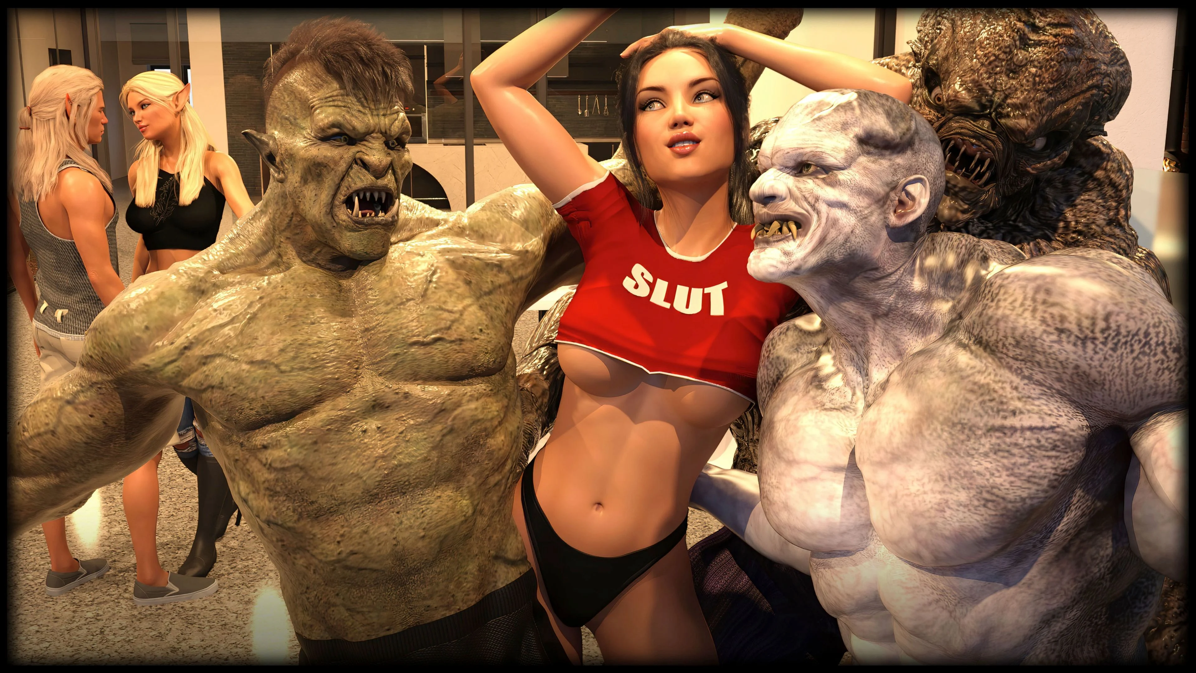 The Temptation Game [Sexy3DComics | Gonzo] - Chapter 1.1 — Page 44