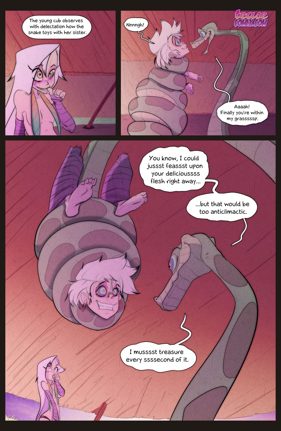 Of The Snake And The Girl [Tease Comix] - Chapter 5 — Page 6
