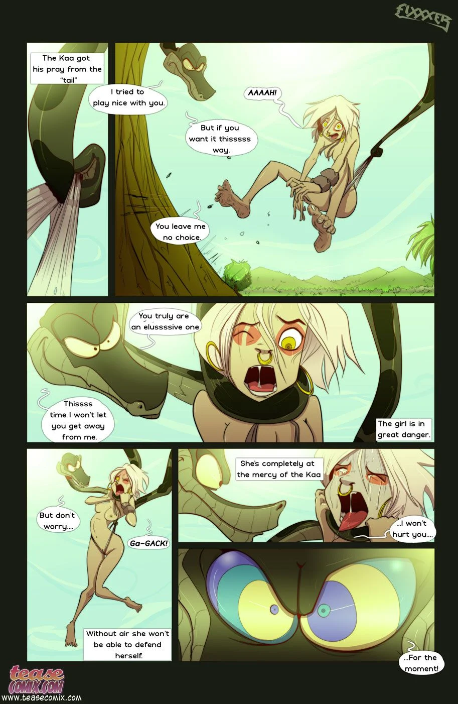 Of The Snake And The Girl [Tease Comix] - Chapter 1 — Page 9