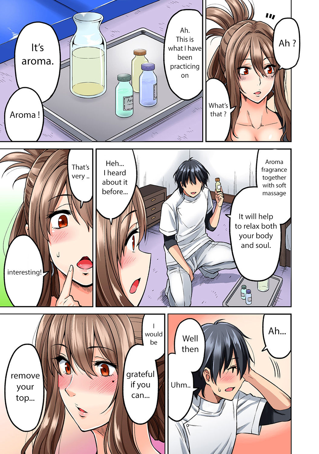 Hatsujou Munmun Massage! [Shouji Nigou] - Chapter 2 — Page 12