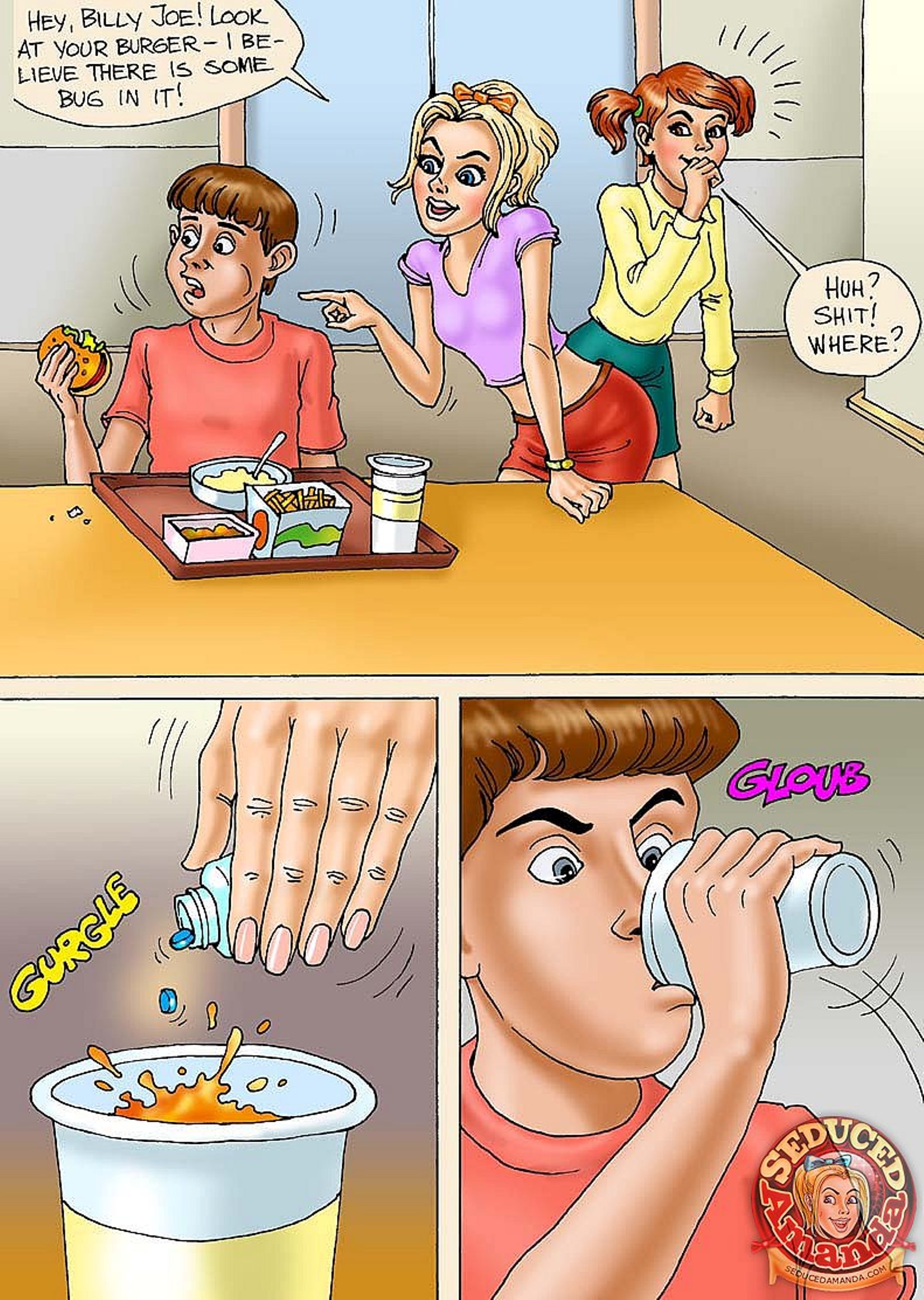 Seduced Amanda [Seduced Amanda] - Chapter — Page 4