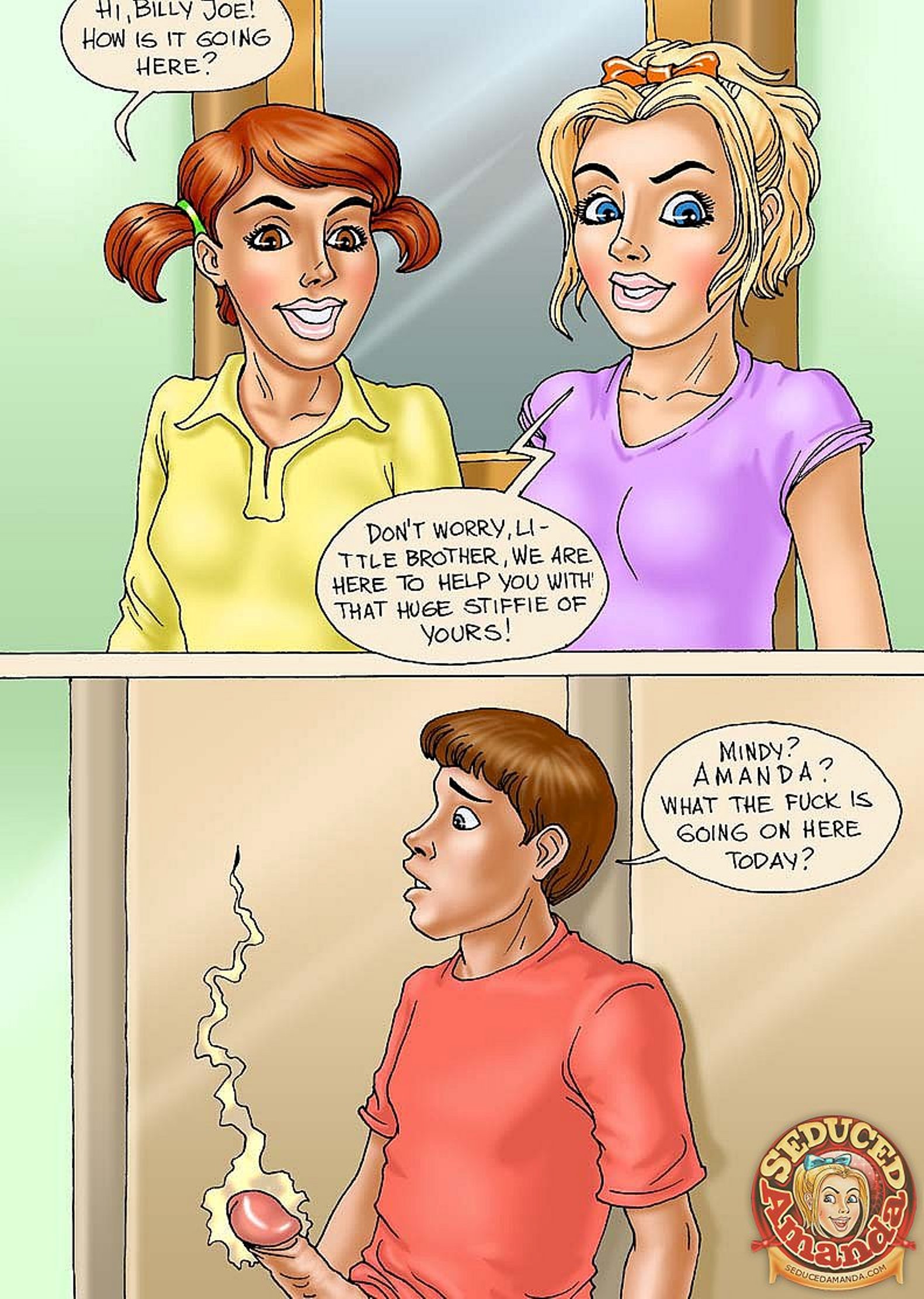 Seduced Amanda [Seduced Amanda] - Chapter — Page 9