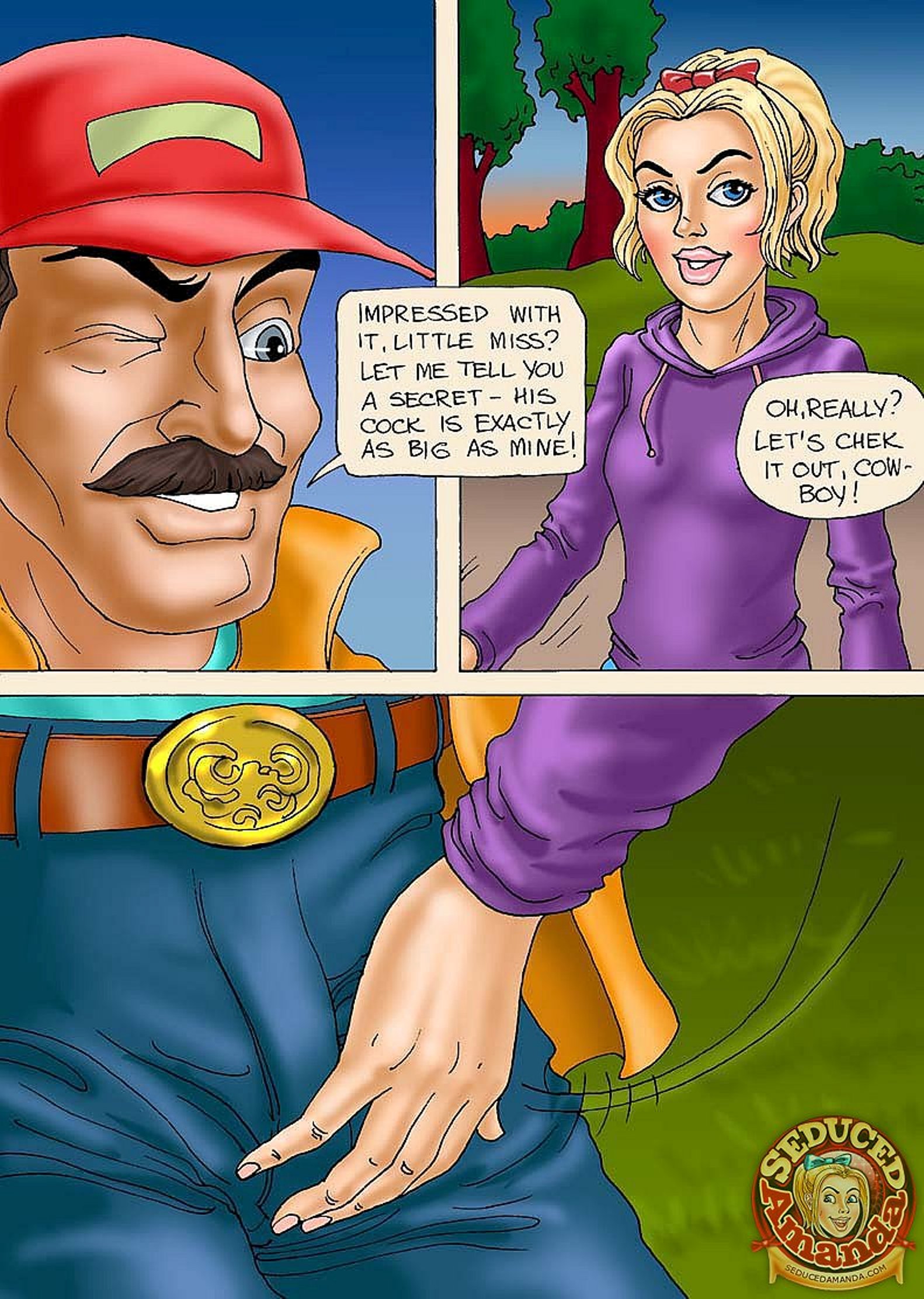 Seduced Amanda [Seduced Amanda] - Chapter — Page 8