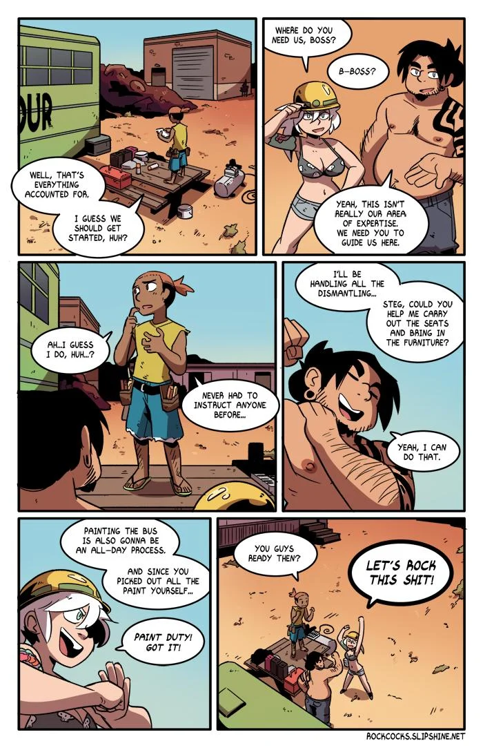 The Rock Cocks [Leslie Brown] - Chapter 8 — Page 6