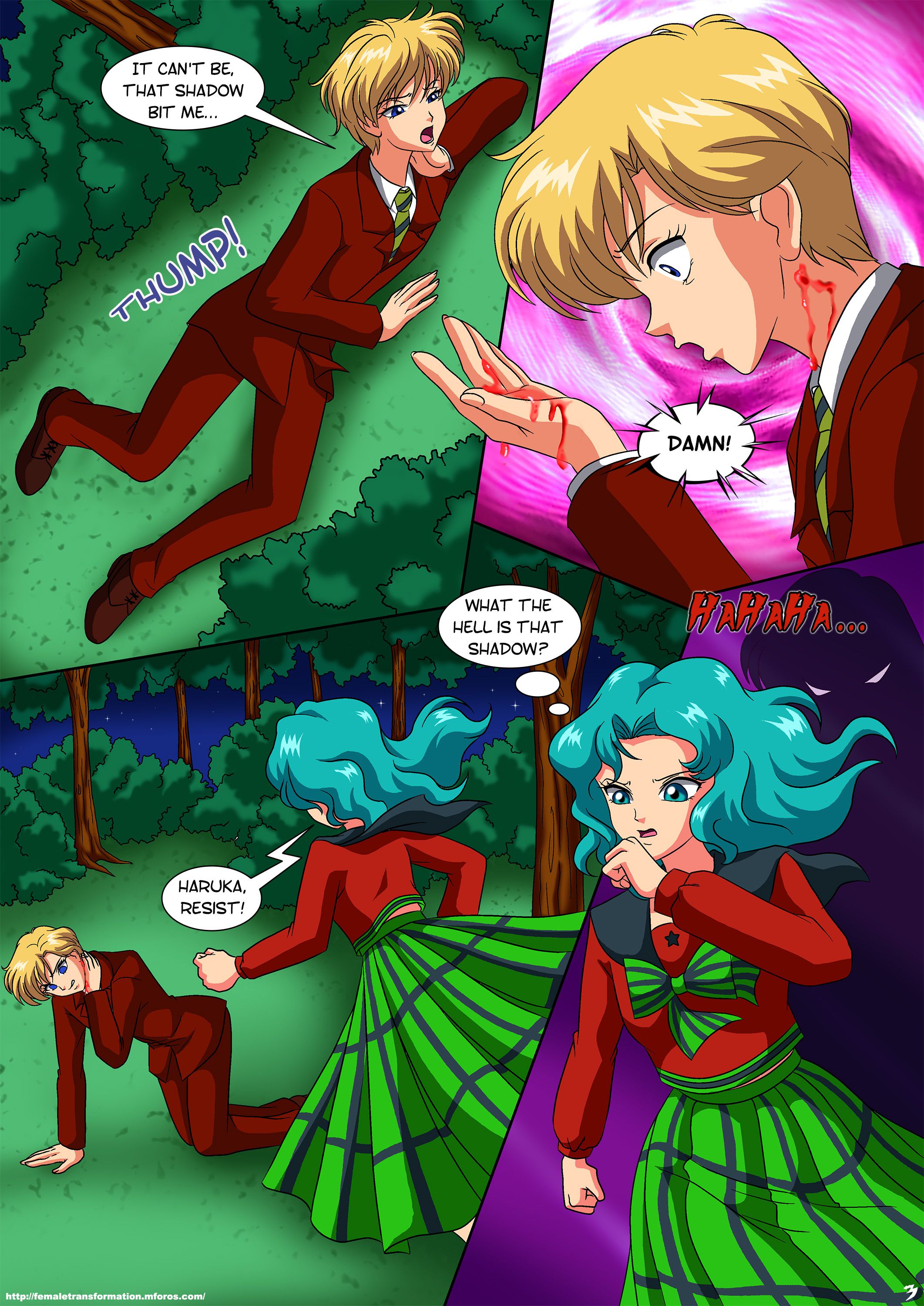 Vampires Of The Night (Sailor Moon) [Palcomix] - Chapter 6 — Page 4