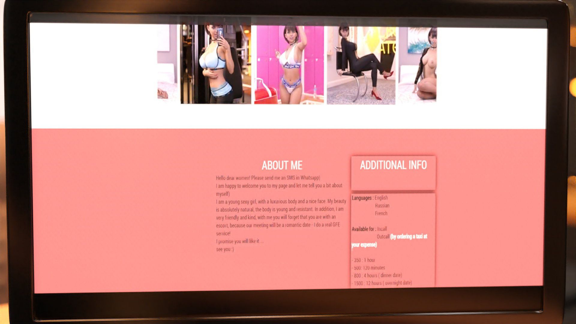 Nancy – Escort Girl [Pat] - Chapter 1 — Page 13