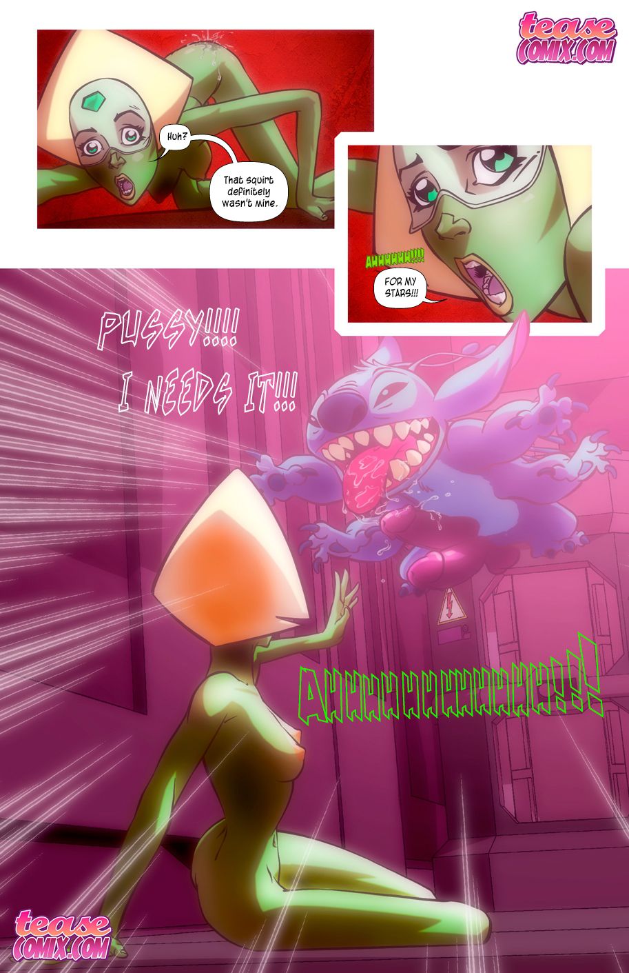 Space Slut (Various) [Tease Comix] - Chapter — Page 17