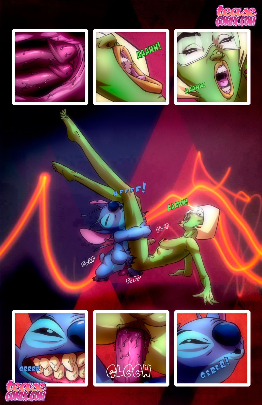 Space Slut (Various) [Tease Comix] - Chapter — Page 20