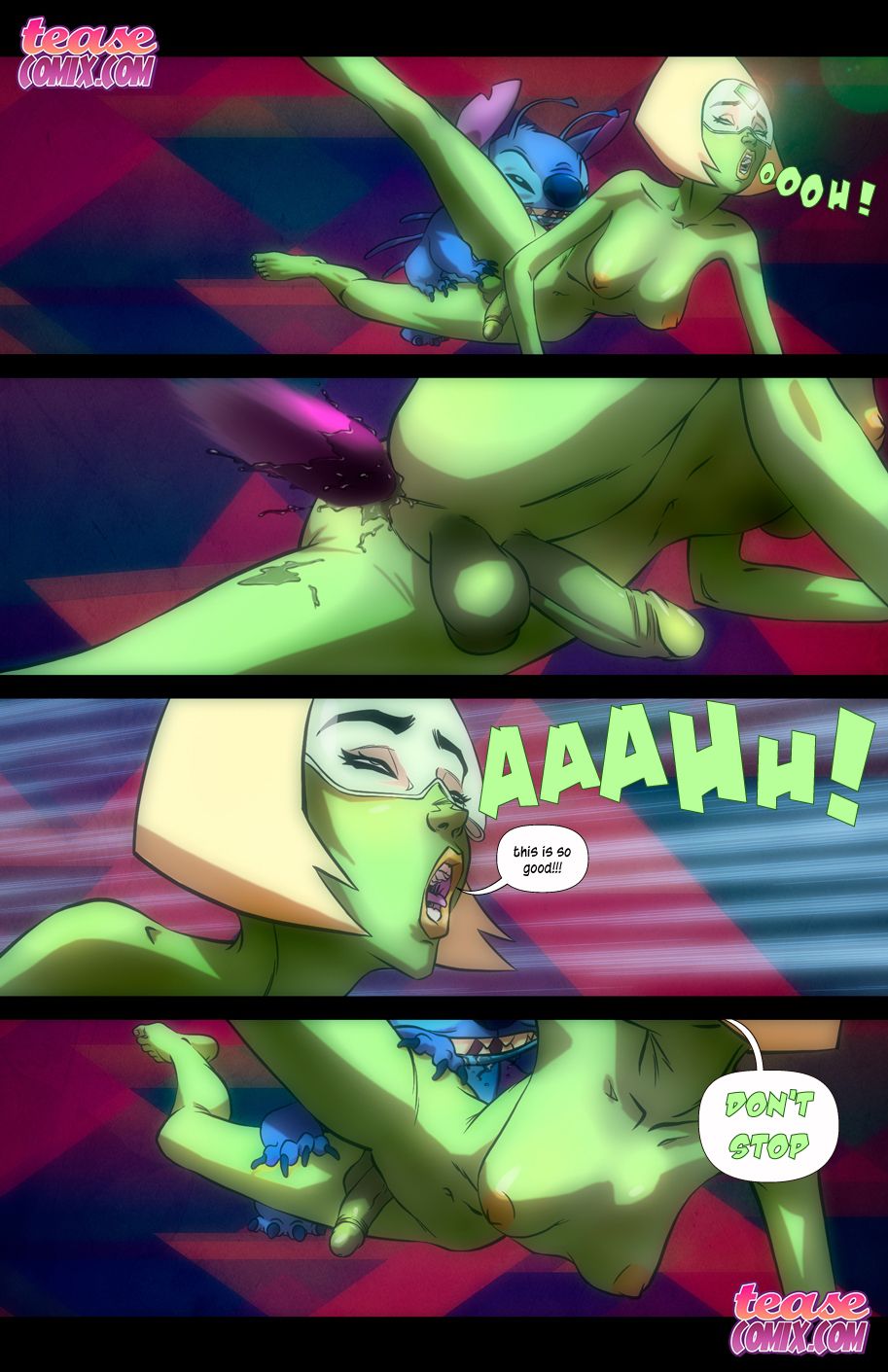 Space Slut (Various) [Tease Comix] - Chapter — Page 22
