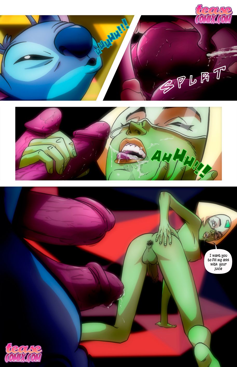 Space Slut (Various) [Tease Comix] - Chapter — Page 25