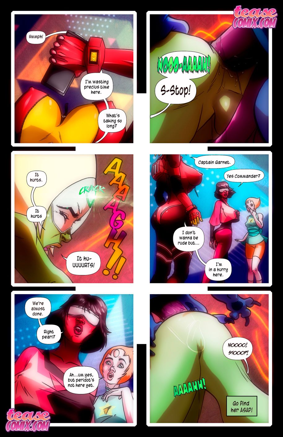 Space Slut (Various) [Tease Comix] - Chapter — Page 27