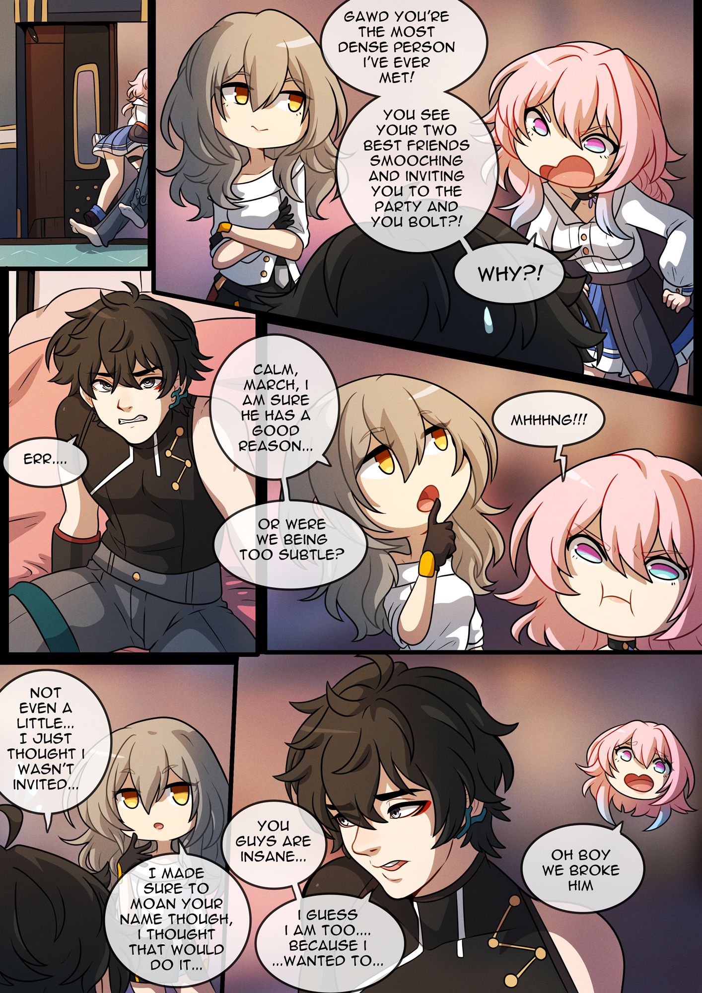 The Nameless Trio (Honkai: Star Rail) [Kinkymation] - Chapter 1 — Page 6