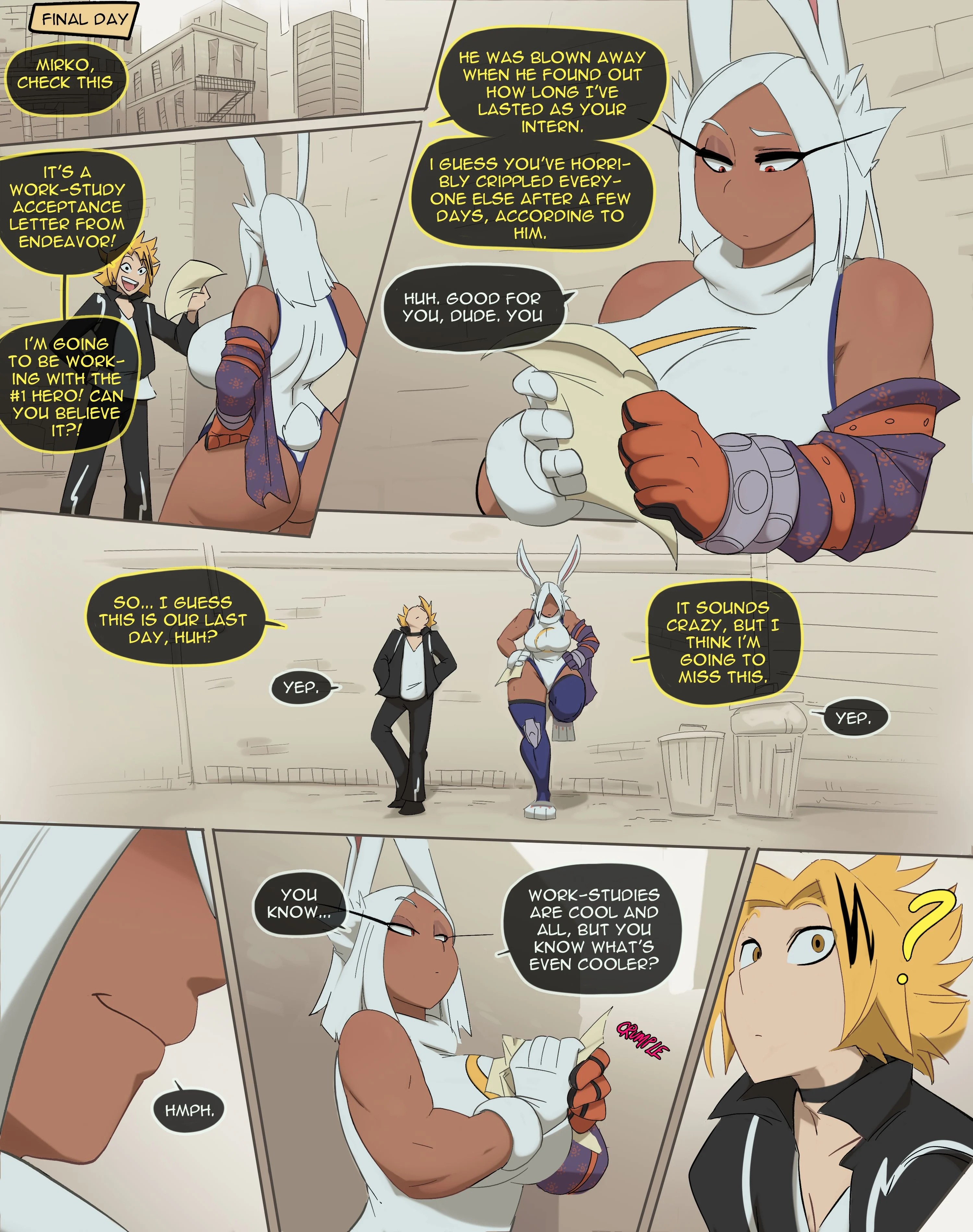 Internshipped (My Hero Academia) [Schpicy] - Chapter 1 — Page 121