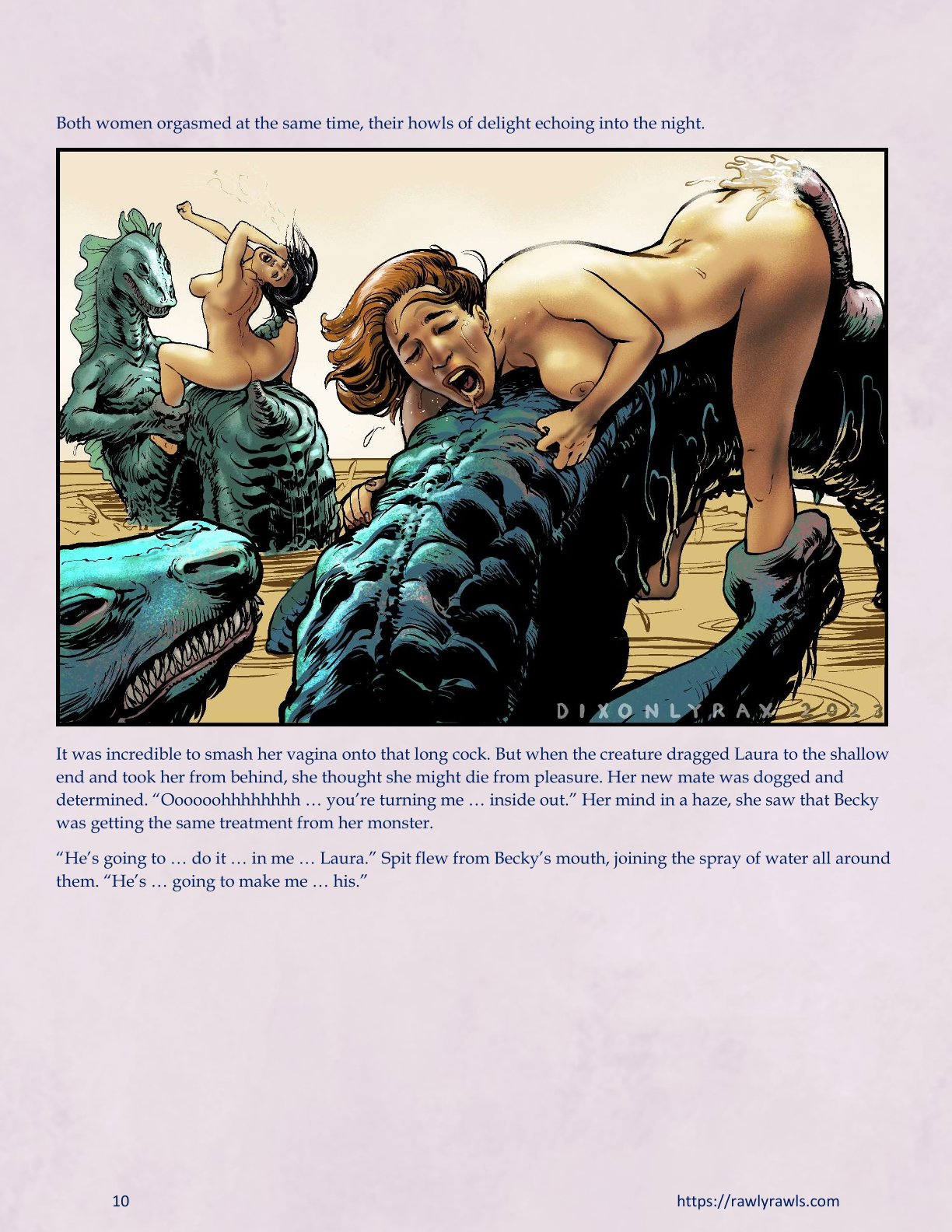 Roll Ten For A Save [DixonLyrax , RawlyRawls] - Chapter 2 — Page 10