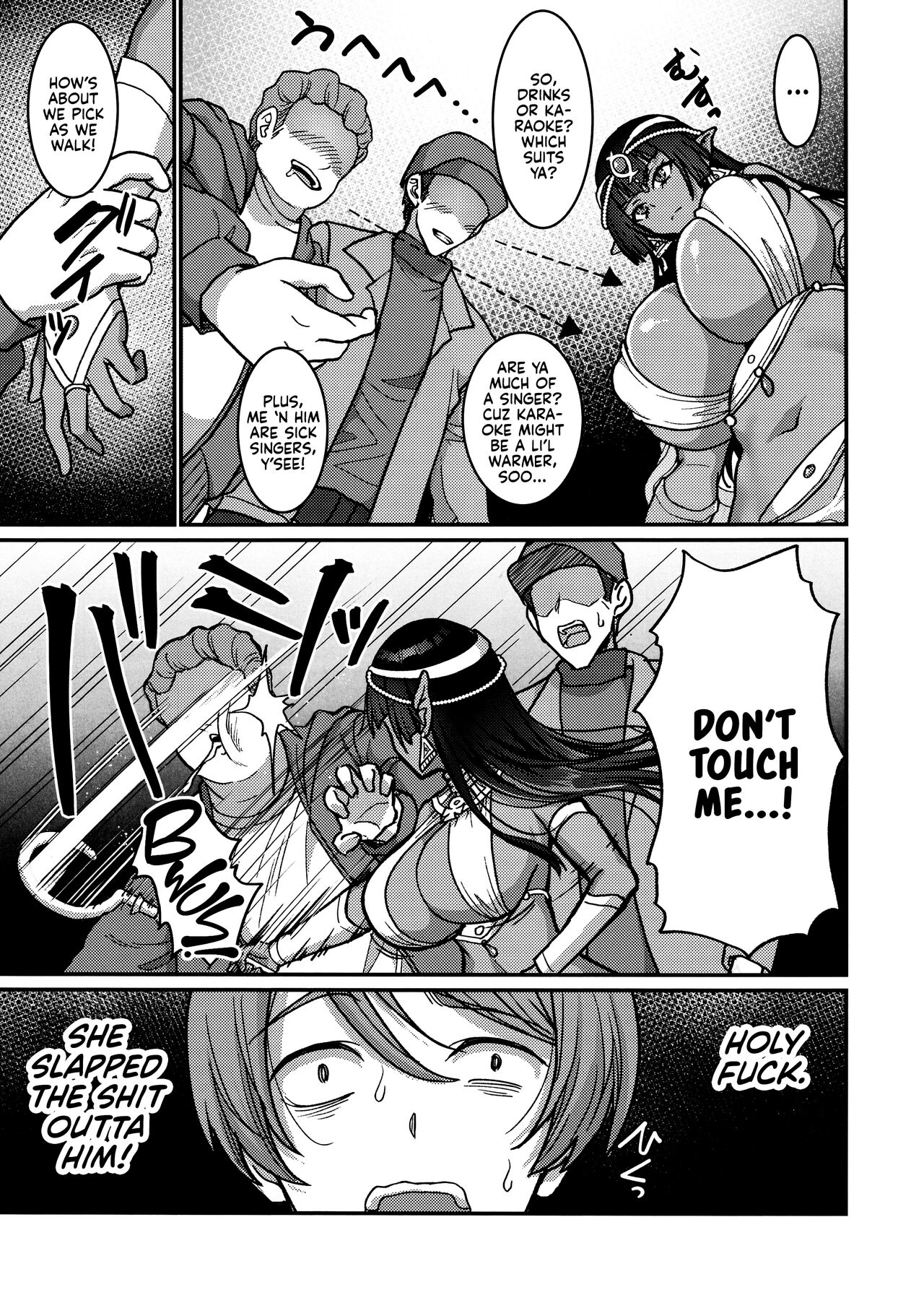 Non-stop Fucking at Home With This Dummy Thicc Chocolate Princess [Son Yohsyu] - Chapter 1 — Page 4