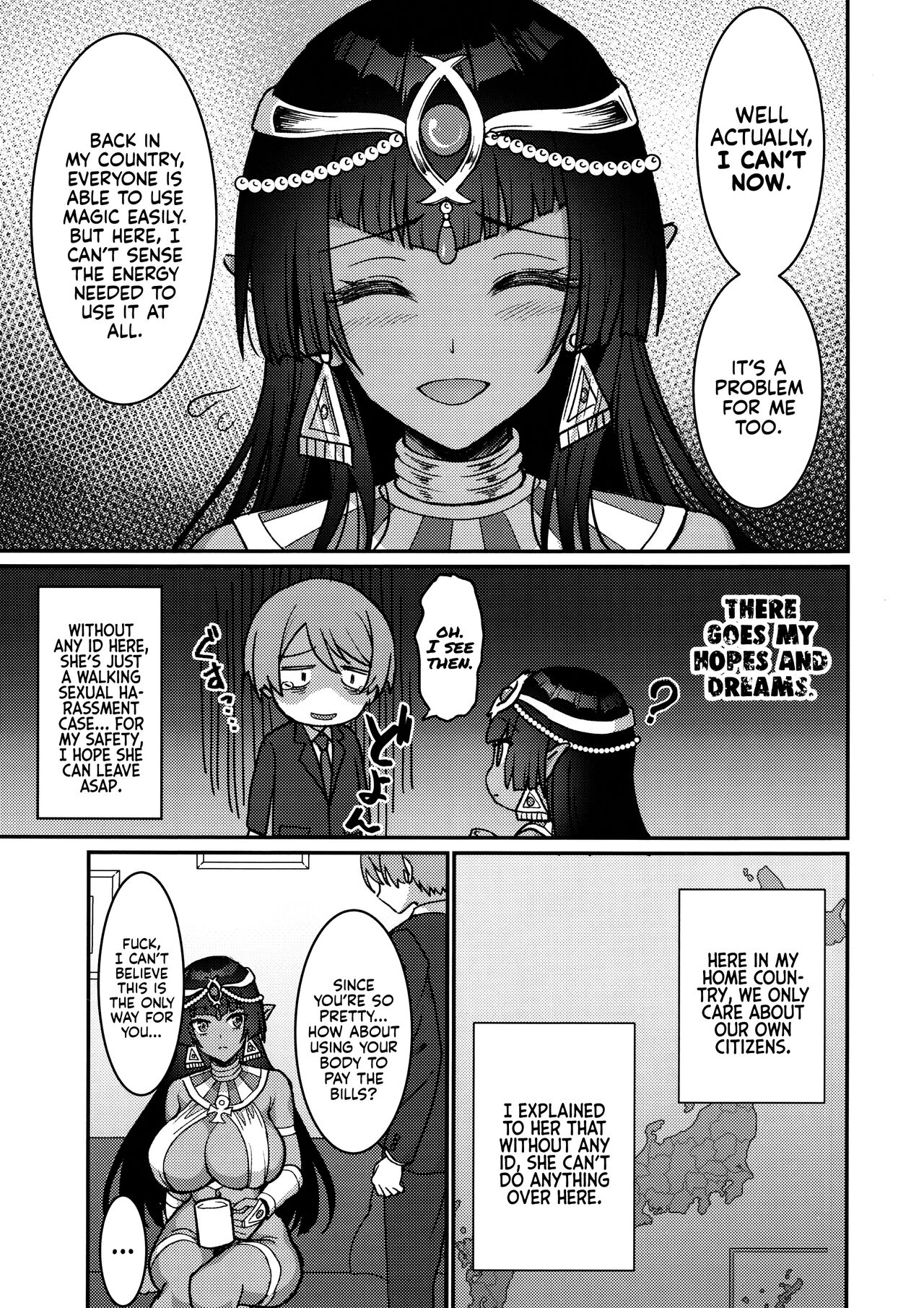 Non-stop Fucking at Home With This Dummy Thicc Chocolate Princess [Son Yohsyu] - Chapter 1 — Page 8