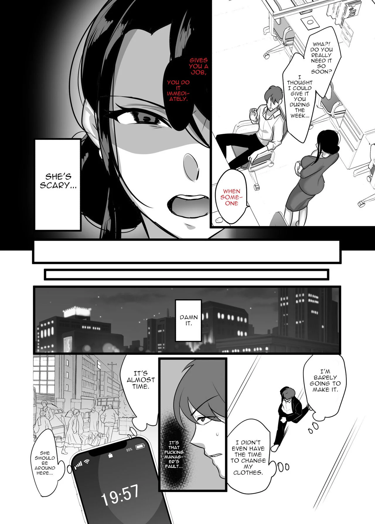 I never thought that devilish Manager would become my Fuck Buddy… [Botamochi] - Chapter 1 — Page 5