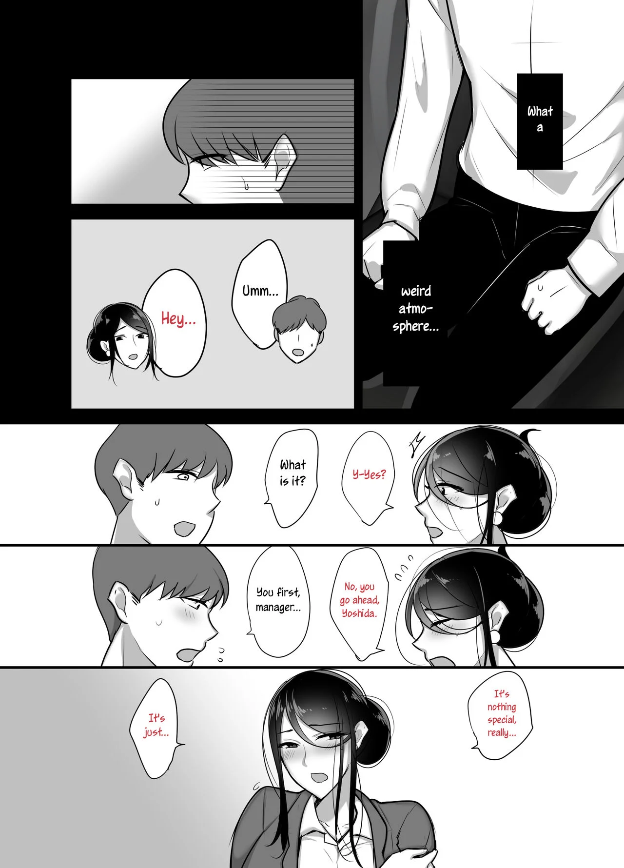 I never thought that devilish Manager would become my Fuck Buddy… [Botamochi] - Chapter 2 — Page 11