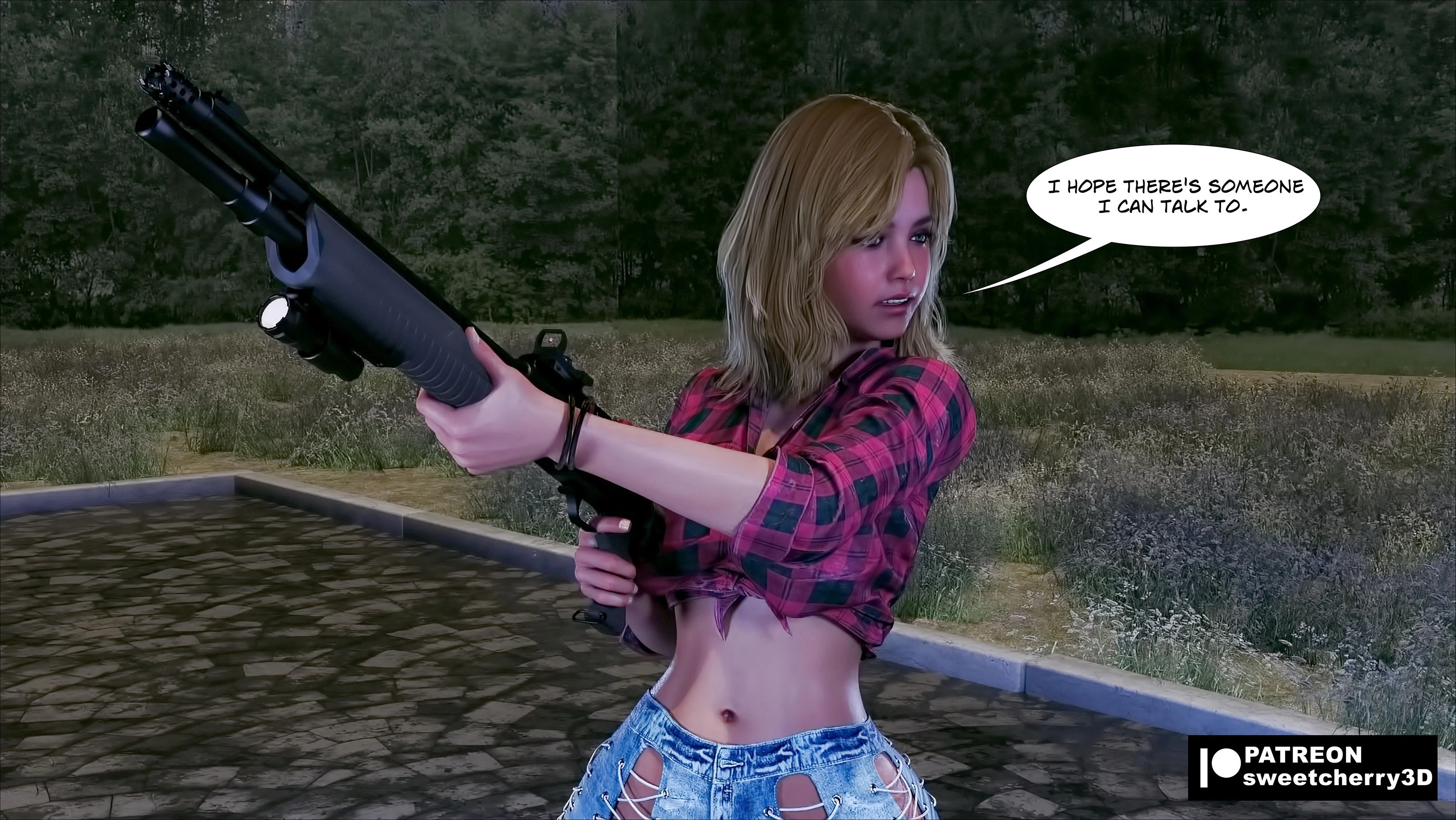 Resident Evil [MegaParodies] - Chapter 1 — Page 15