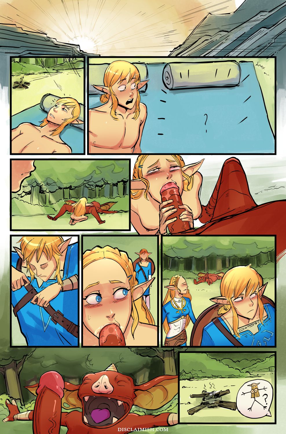 Breath of Bokoblin Cock (The Legend of Zelda) [Disclaimer] - Chapter 1 — Page 10