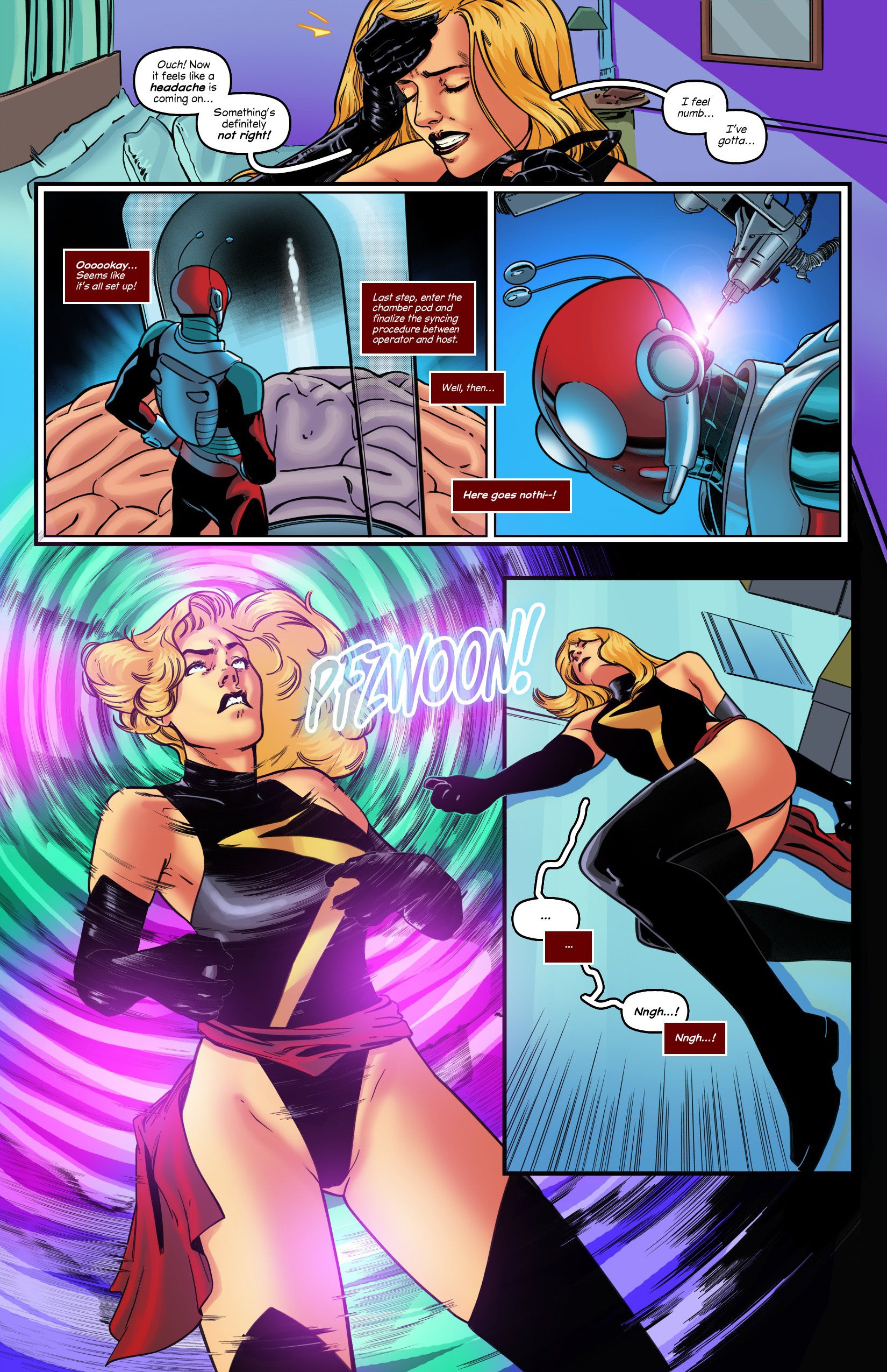 Snatch Jacked – MS. Danvers (Captain Marvel) [Tracy Scops] - Chapter 1 — Page 5