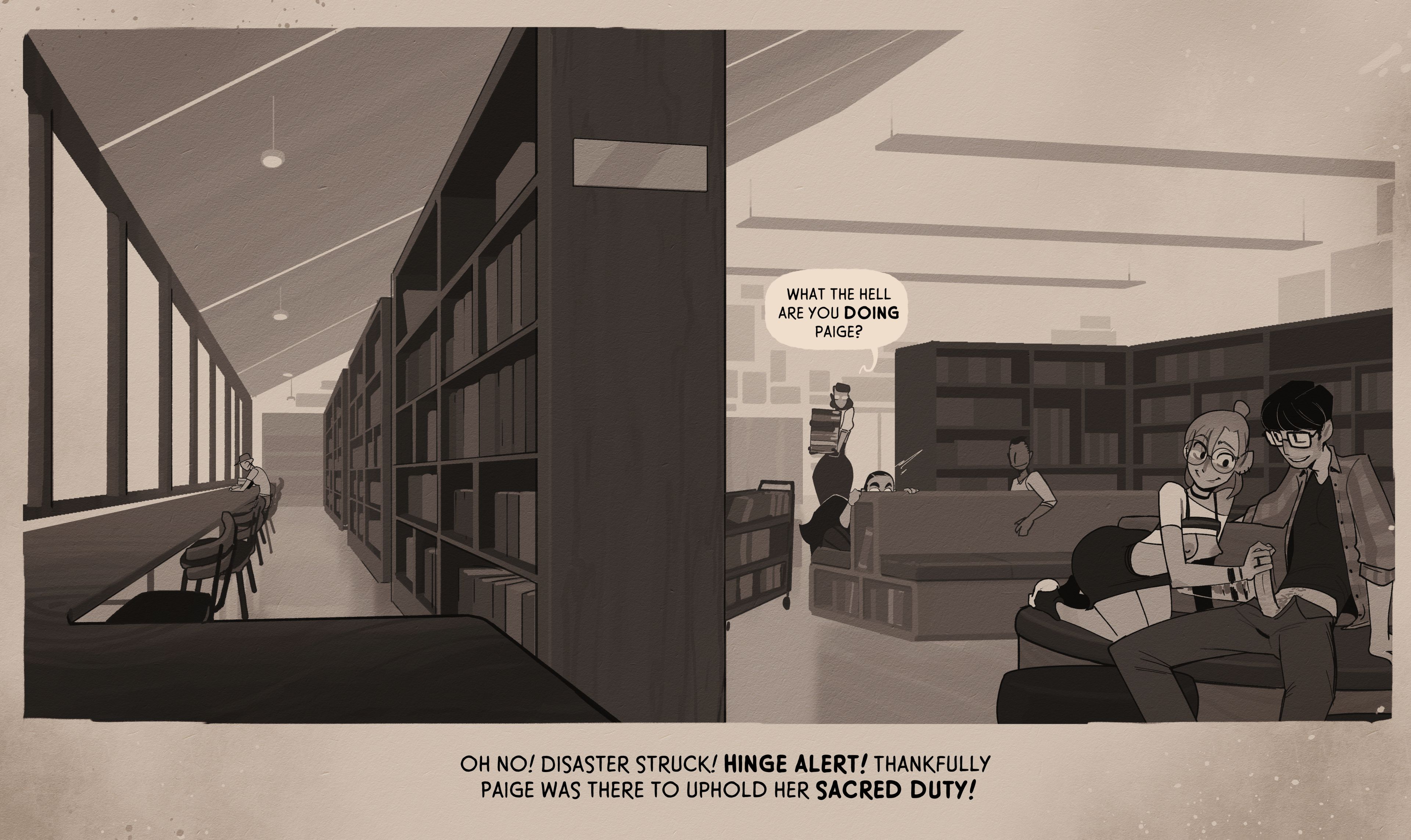 The Library [InCase] - Chapter 2 — Page 7