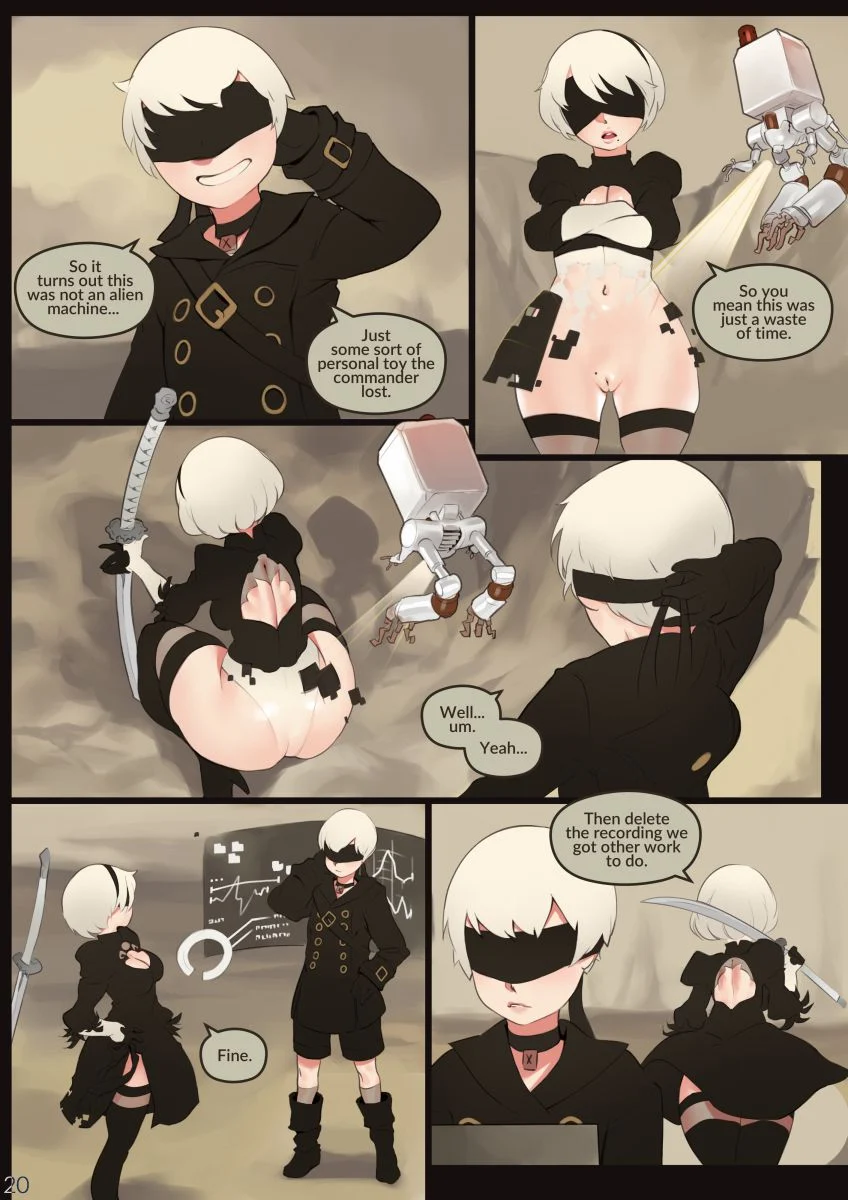 Ha[Y]wiRe (NieR:Automata) [Norasuko] - Chapter 1 — Page 20