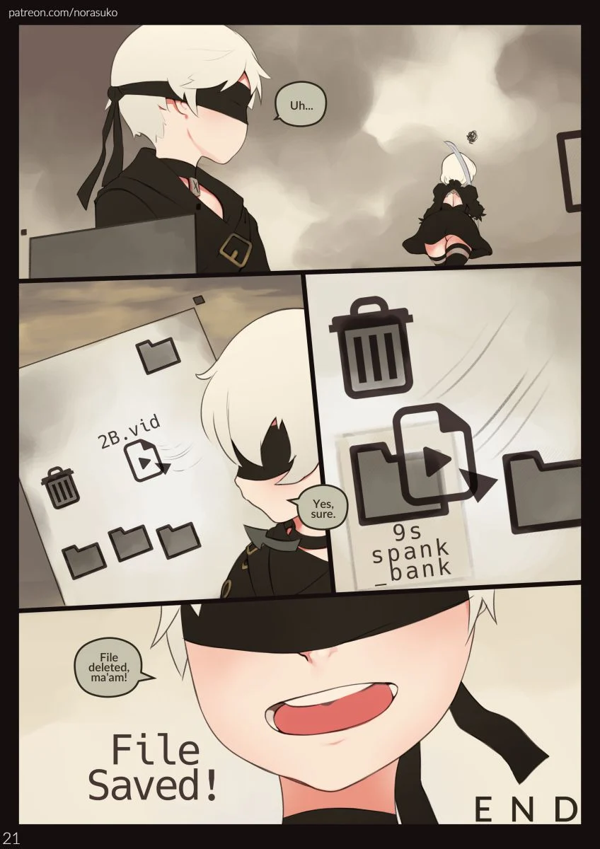 Ha[Y]wiRe (NieR:Automata) [Norasuko] - Chapter 1 — Page 21