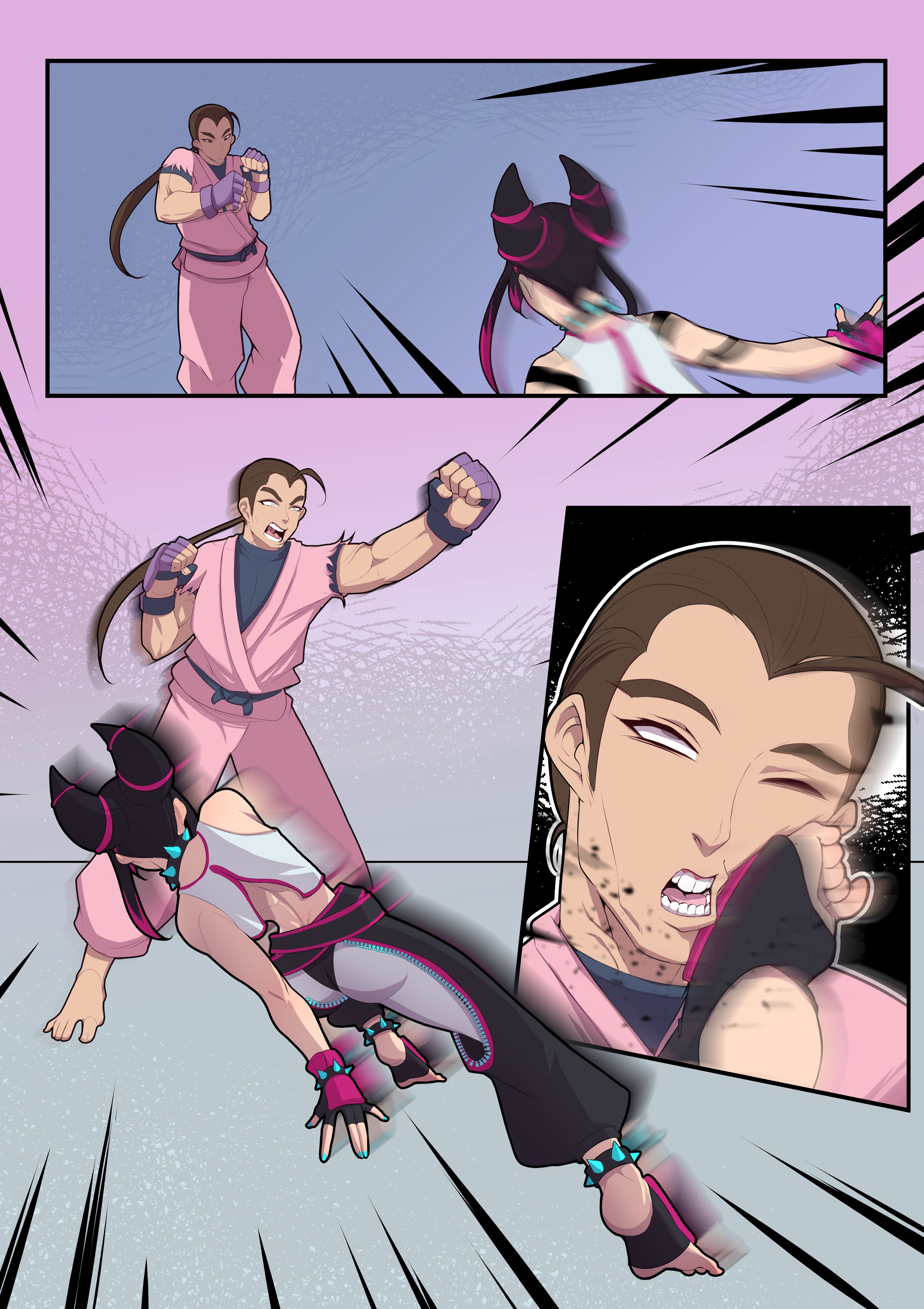 Jur-On! (Street Fighter) [TSFSingularity , Oznovx] - Chapter 1 — Page 14